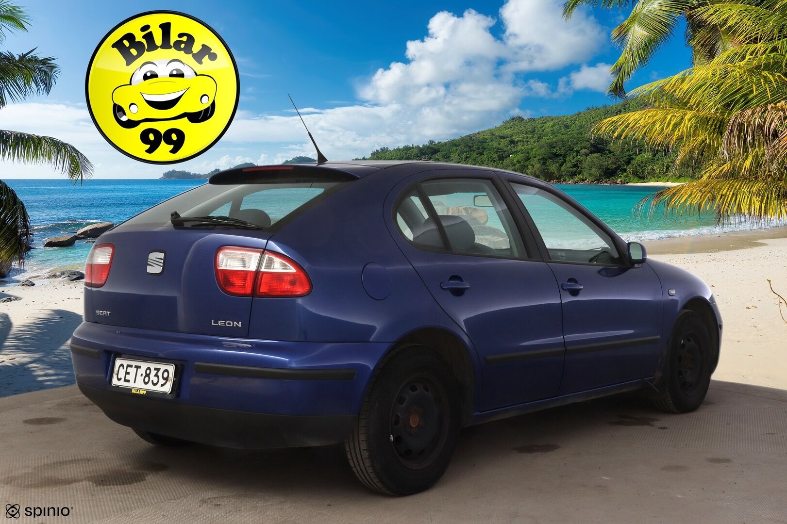 Seat Leon 2001 4D LEON HATCHBACK 1.6 - Katsastettu / Huollettu - HULLUT AVAJAISHULINAT KORKOTARJOUS 3,29 %