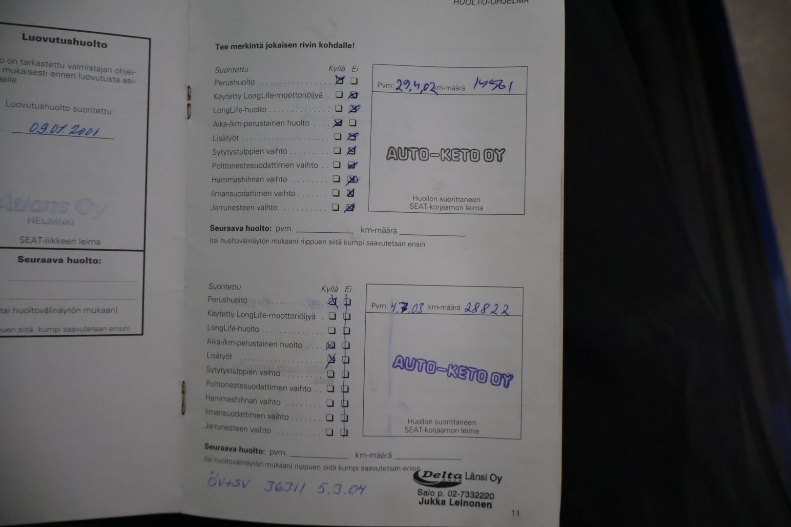 Seat Leon 2001 4D LEON HATCHBACK 1.6 - Katsastettu / Huollettu - HULLUT AVAJAISHULINAT KORKOTARJOUS 3,29 %