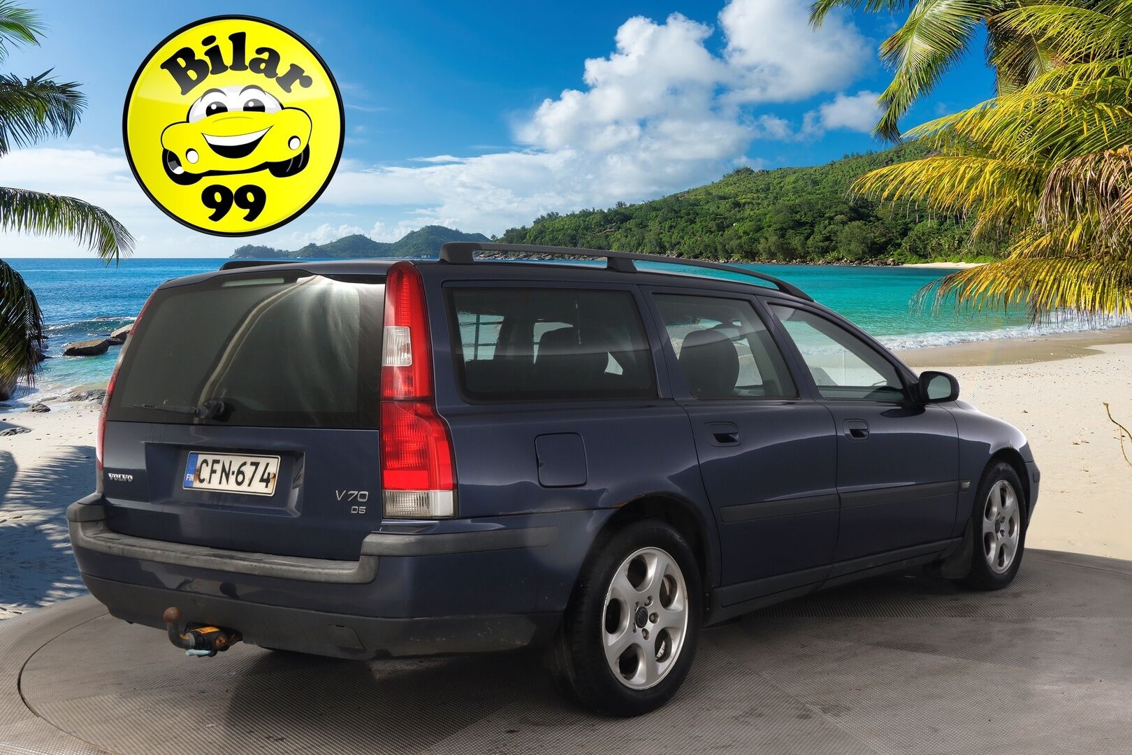 Volvo V70 2002 5D V70 STW 2.4D AUTOMATIC *YritysOutlet - Myydään vain yrityksille*  Pa-lämmitin / Koukku / Vakkari / Puolinahkapenkit* - *YritysOutlet - Myydään vain yrityksille*