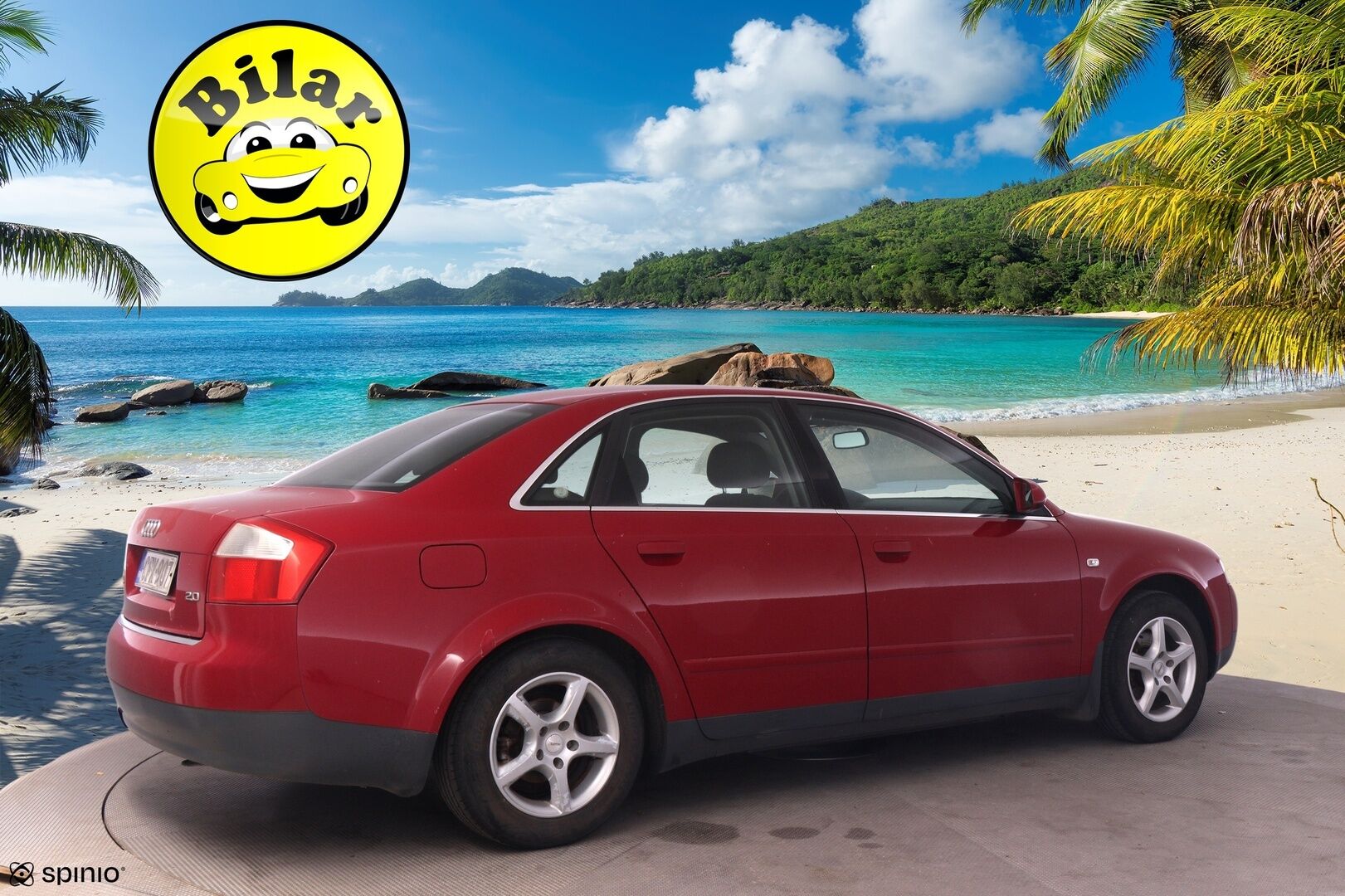 Audi A4 2003 1.8  Sedan- Myydään Huutokaupat.com - | Suomi-auto | Leimaa jälellä! | 2x renkaat ja vanteet |  Katso video huutoilmoituksesta!