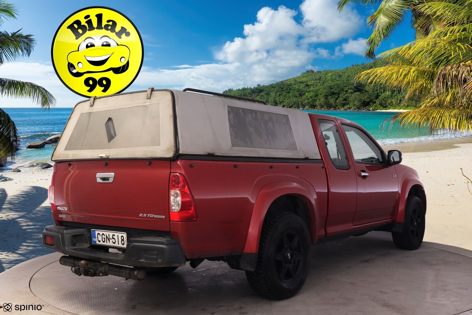 Isuzu D-Max 2007 D-MAX PICKUP EXTEND CAB 2.5TD - YritysOutlet - Myydään vain yrityksille *Lavakate / ALV / Lohko / Ilmastointi / Koukku* - – Tämä auto myydään YritysOutlet -valikoimasta vain yritykselle