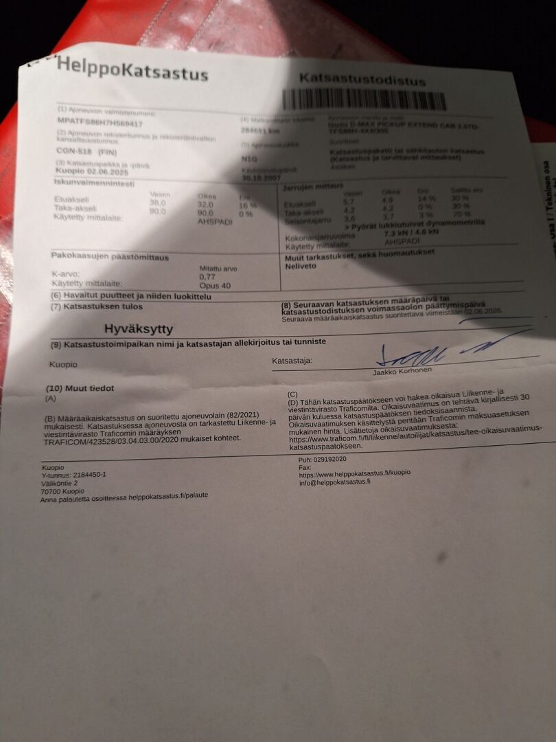 Isuzu D-Max 2007 D-MAX PICKUP EXTEND CAB 2.5TD - YritysOutlet - Myydään vain yrityksille *Lavakate / ALV / Lohko / Ilmastointi / Koukku* - – Tämä auto myydään YritysOutlet -valikoimasta vain yritykselle