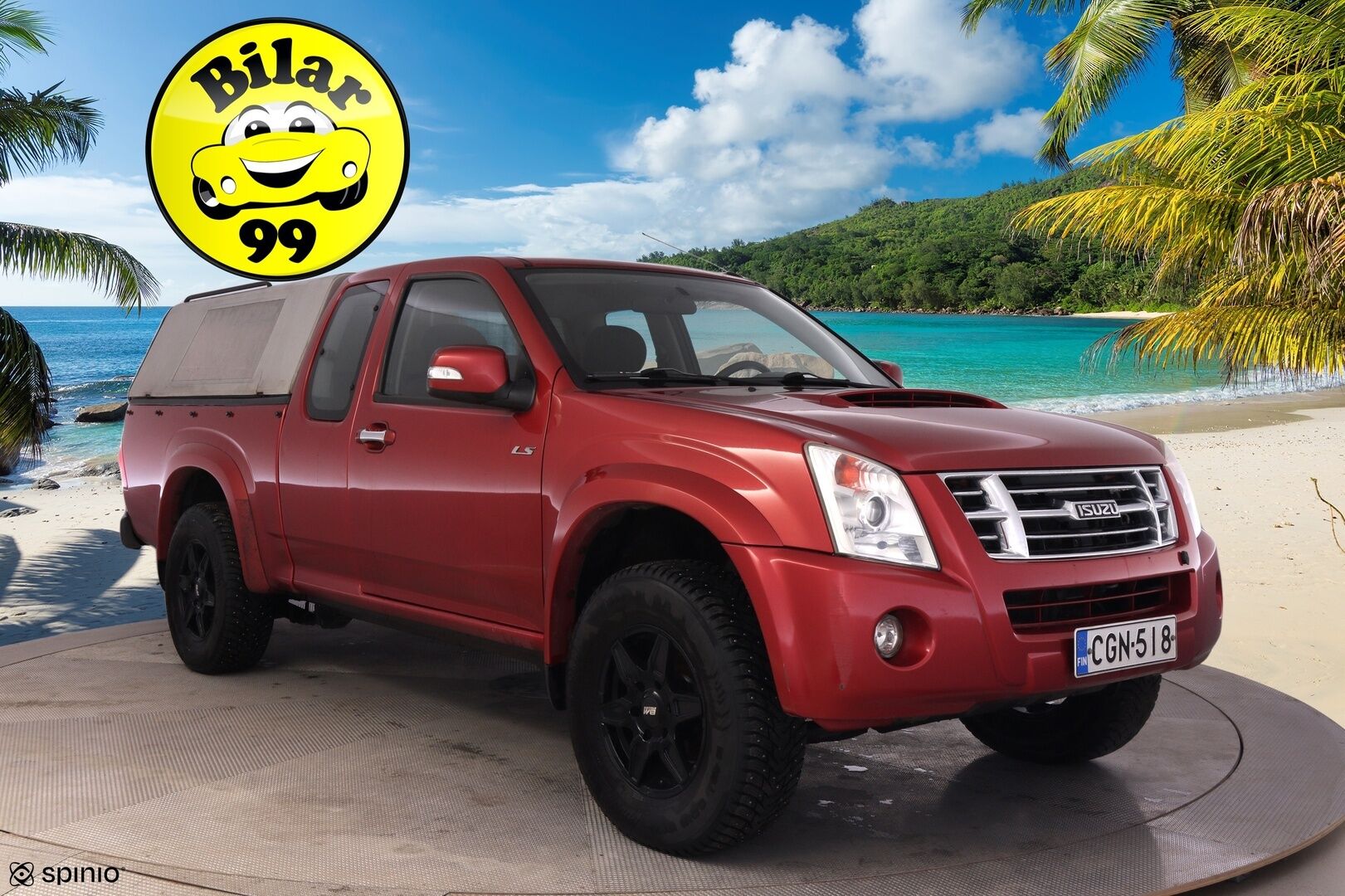 Isuzu D-Max 2007 D-MAX PICKUP EXTEND CAB 2.5TD - YritysOutlet - Myydään vain yrityksille *Lavakate / ALV / Lohko / Ilmastointi / Koukku* - – Tämä auto myydään YritysOutlet -valikoimasta vain yritykselle