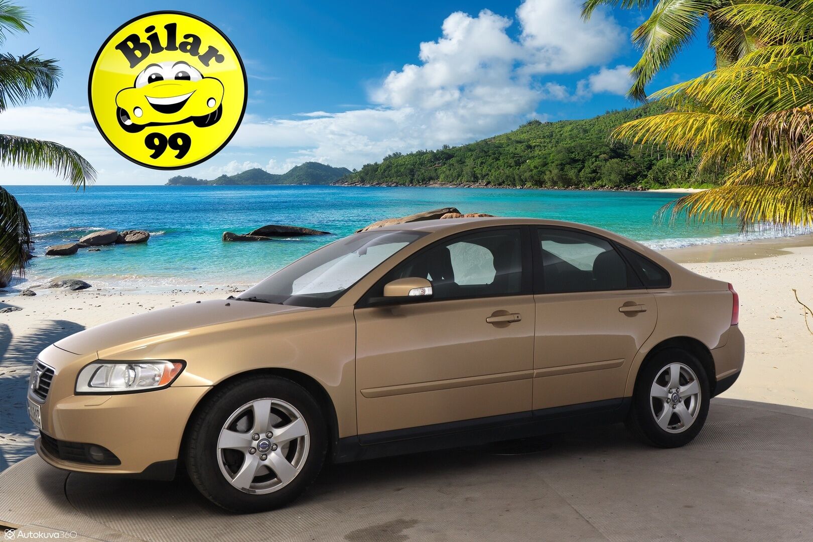Volvo S40 2008 4D S40 SEDAN 2.4 AUT. ** Vakkari / Suomiauto / Lohko / Autoilmastointi / Kahdet renkaat ** - Merkkihuollettu / Pirteä Suomiauto!