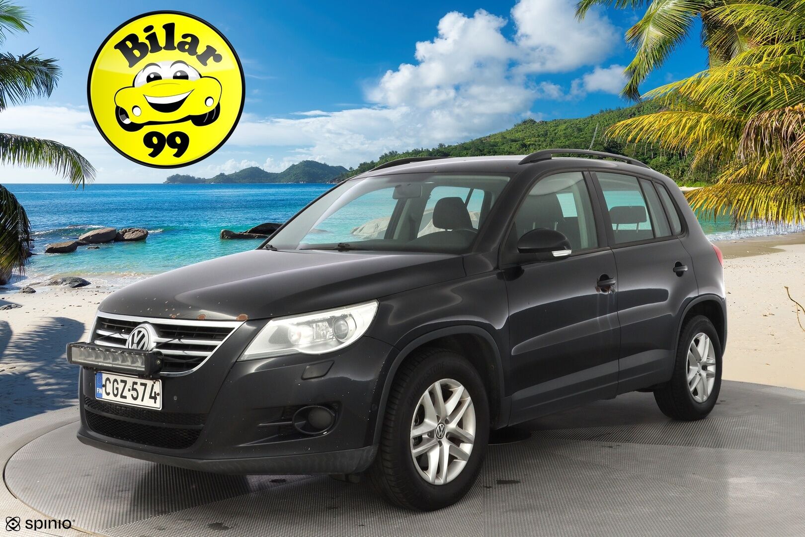 Volkswagen Tiguan 2009 Trend & Fun 2,0 TDI 103 kW, Tiptronic-autom. 4MOTION *HUUTOKAUPAT.COM* - Huutokaupat.com