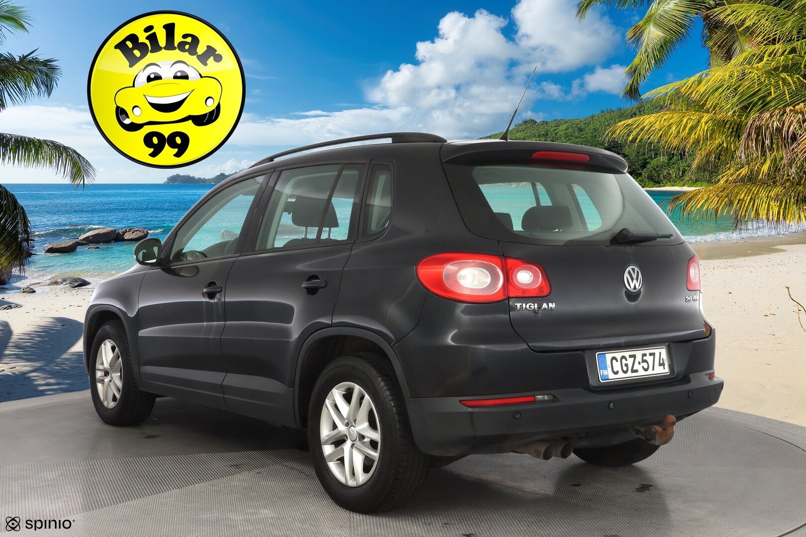 Volkswagen Tiguan 2009 Trend & Fun 2,0 TDI 103 kW, Tiptronic-autom. 4MOTION *HUUTOKAUPAT.COM* - Huutokaupat.com