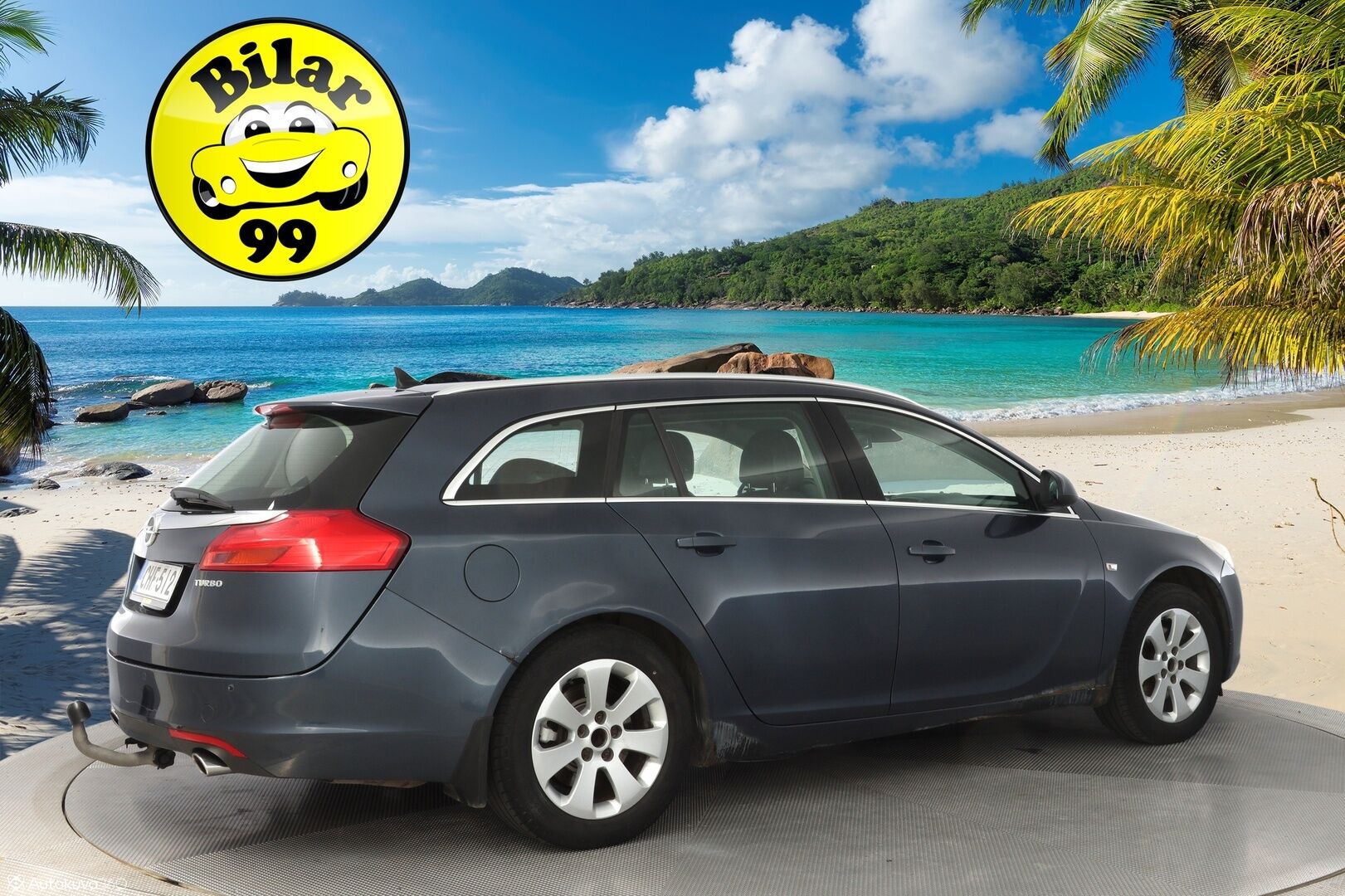 Opel Insignia 2009 Sports Tourer Edition 1,6 Turbo Ecotec 132kW/180hv M6 BL - Myydään huutokaupat.com sivustolla!