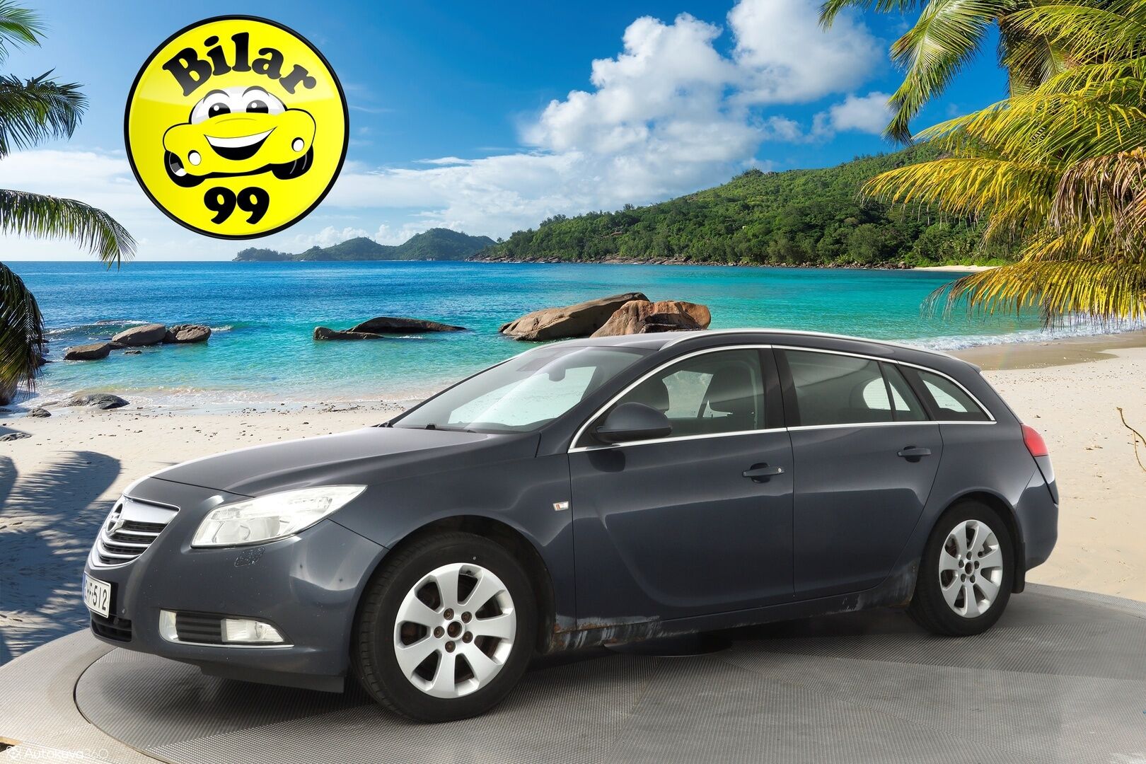 Opel Insignia 2009 Sports Tourer Edition 1,6 Turbo Ecotec 132kW/180hv M6 BL - Myydään huutokaupat.com sivustolla!