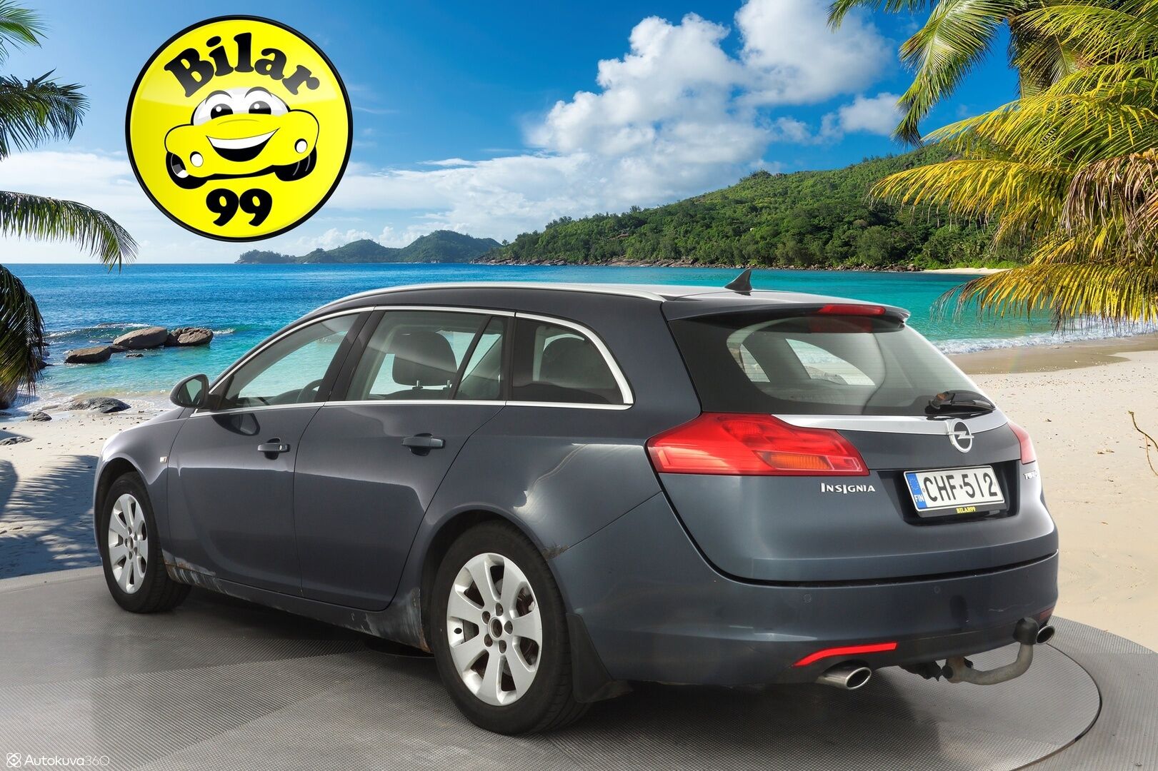 Opel Insignia 2009 Sports Tourer Edition 1,6 Turbo Ecotec 132kW/180hv M6 BL - Myydään huutokaupat.com sivustolla!