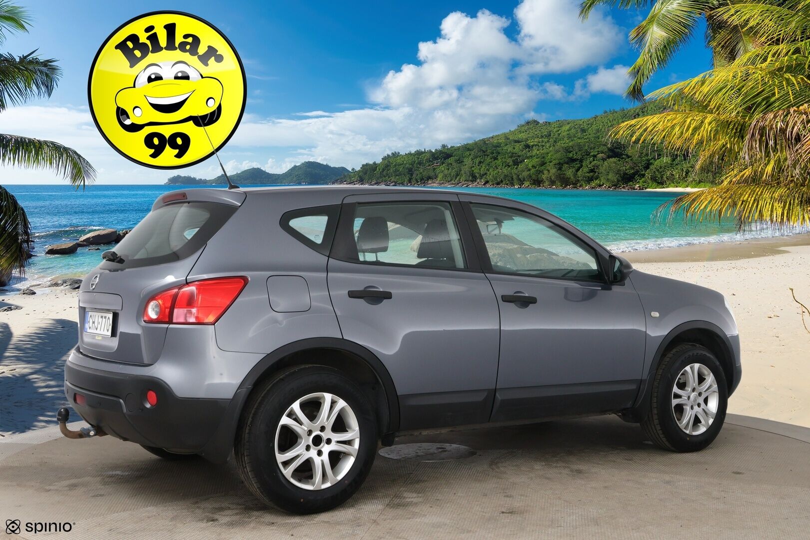 Nissan Qashqai 2009 1,6 Visia 5 MT 2 WD / YritysOutlet - Myydään vain yrityksille - 2x renkaat / luottopeli!