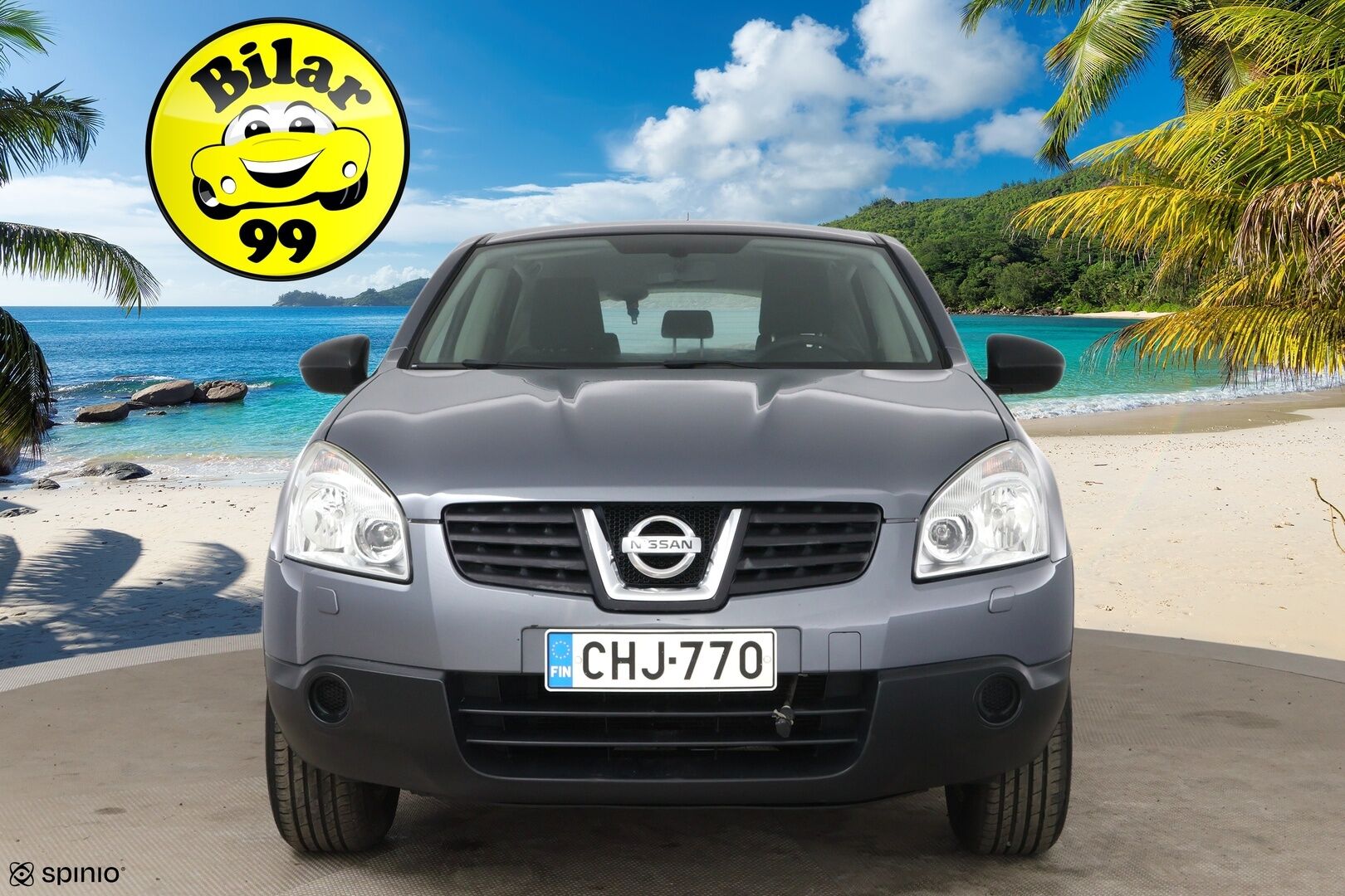 Nissan Qashqai 2009 1,6 Visia 5 MT 2 WD / YritysOutlet - Myydään vain yrityksille - 2x renkaat / luottopeli!