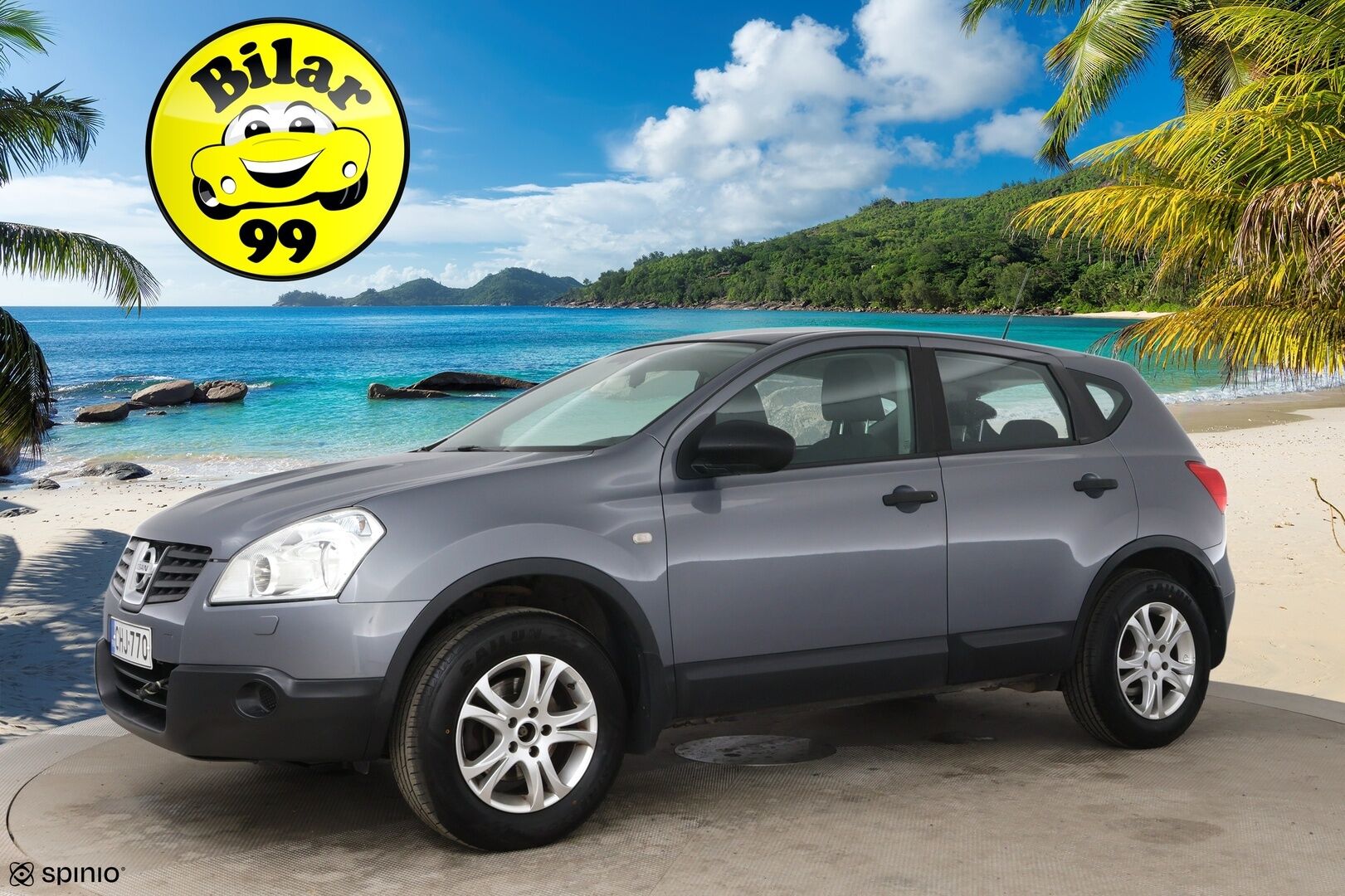 Nissan Qashqai 2009 1,6 Visia 5 MT 2 WD / YritysOutlet - Myydään vain yrityksille - 2x renkaat / luottopeli!