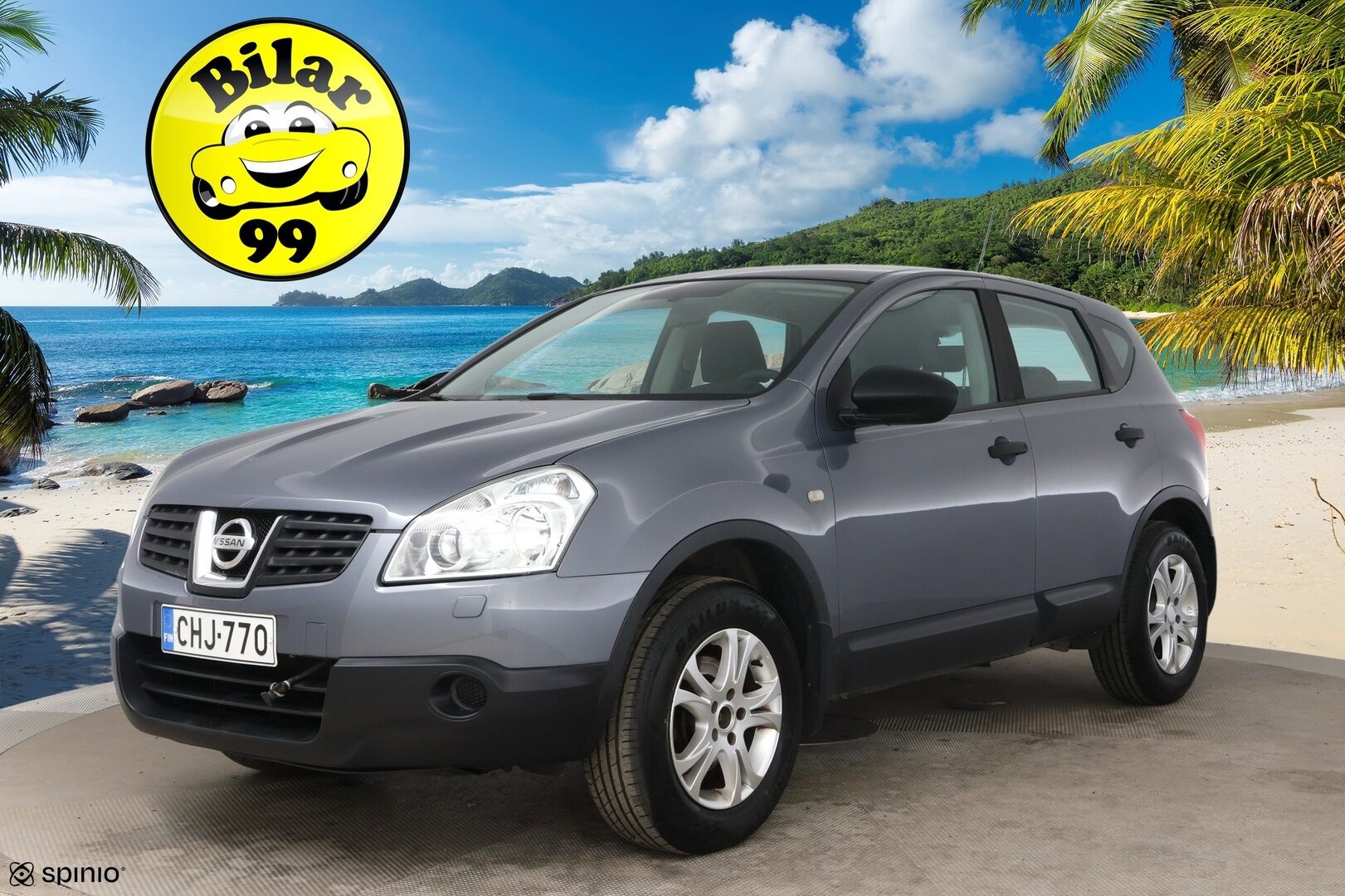 Nissan Qashqai 2009 1,6 Visia 5 MT 2 WD / YritysOutlet - Myydään vain yrityksille - 2x renkaat / luottopeli!
