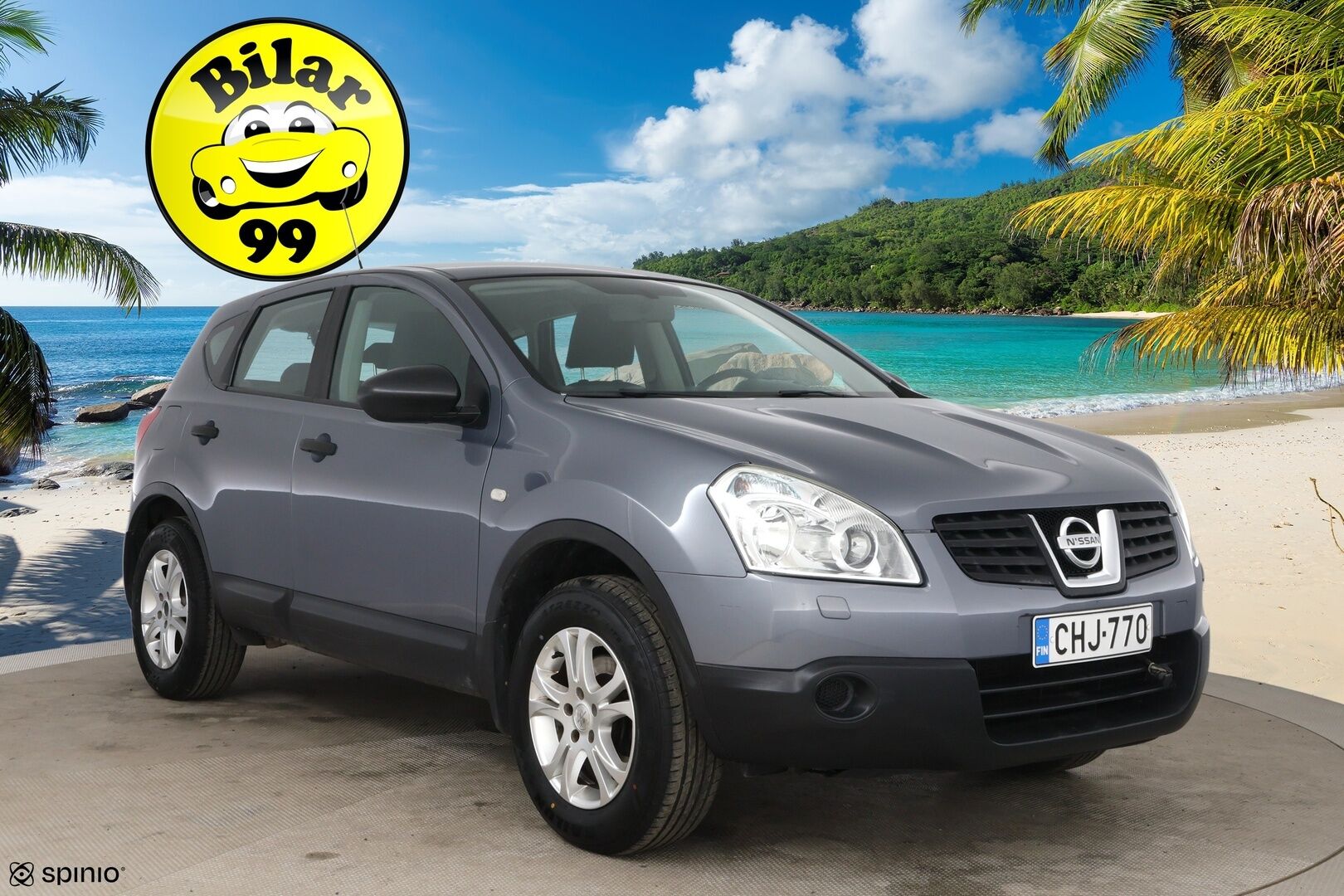 Nissan Qashqai 2009 1,6 Visia 5 MT 2 WD / YritysOutlet - Myydään vain yrityksille - 2x renkaat / luottopeli!