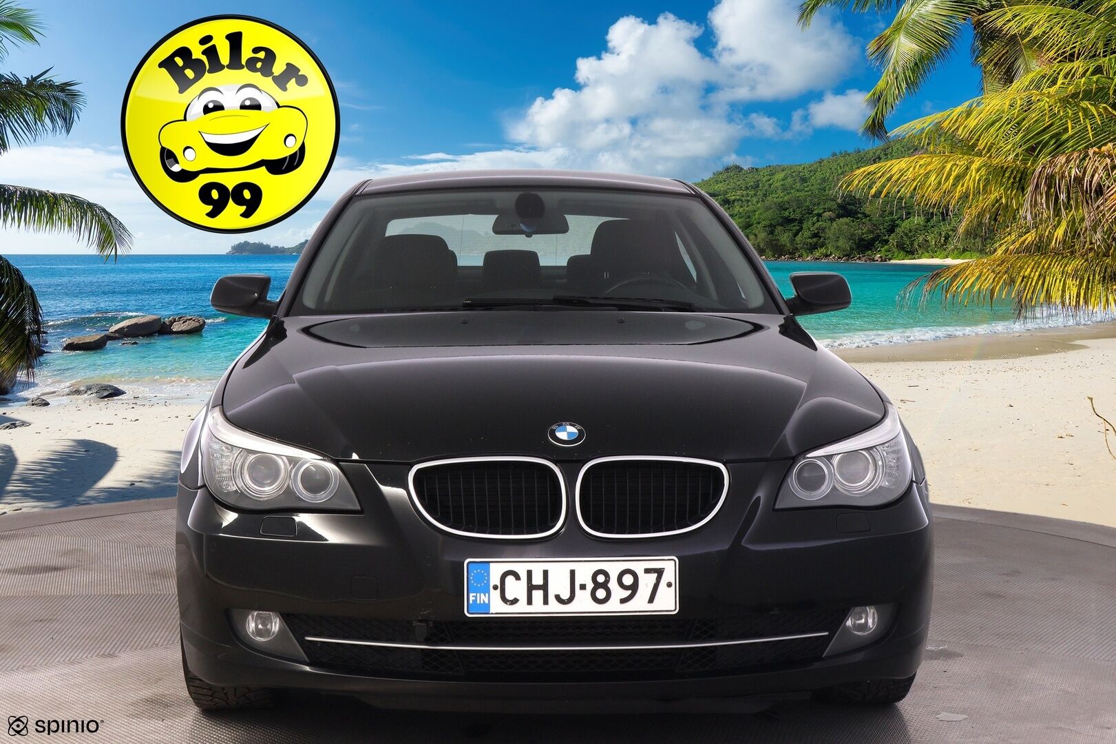 BMW 520 2009 E60 Sedan Business *Vakkari / Lohko / Tutkat / Xenon* - Todella siistikuntoinen ja hyvin huollettu Suomiauto kaksilla Nokian renkailla ja BMW:n vanteilla!