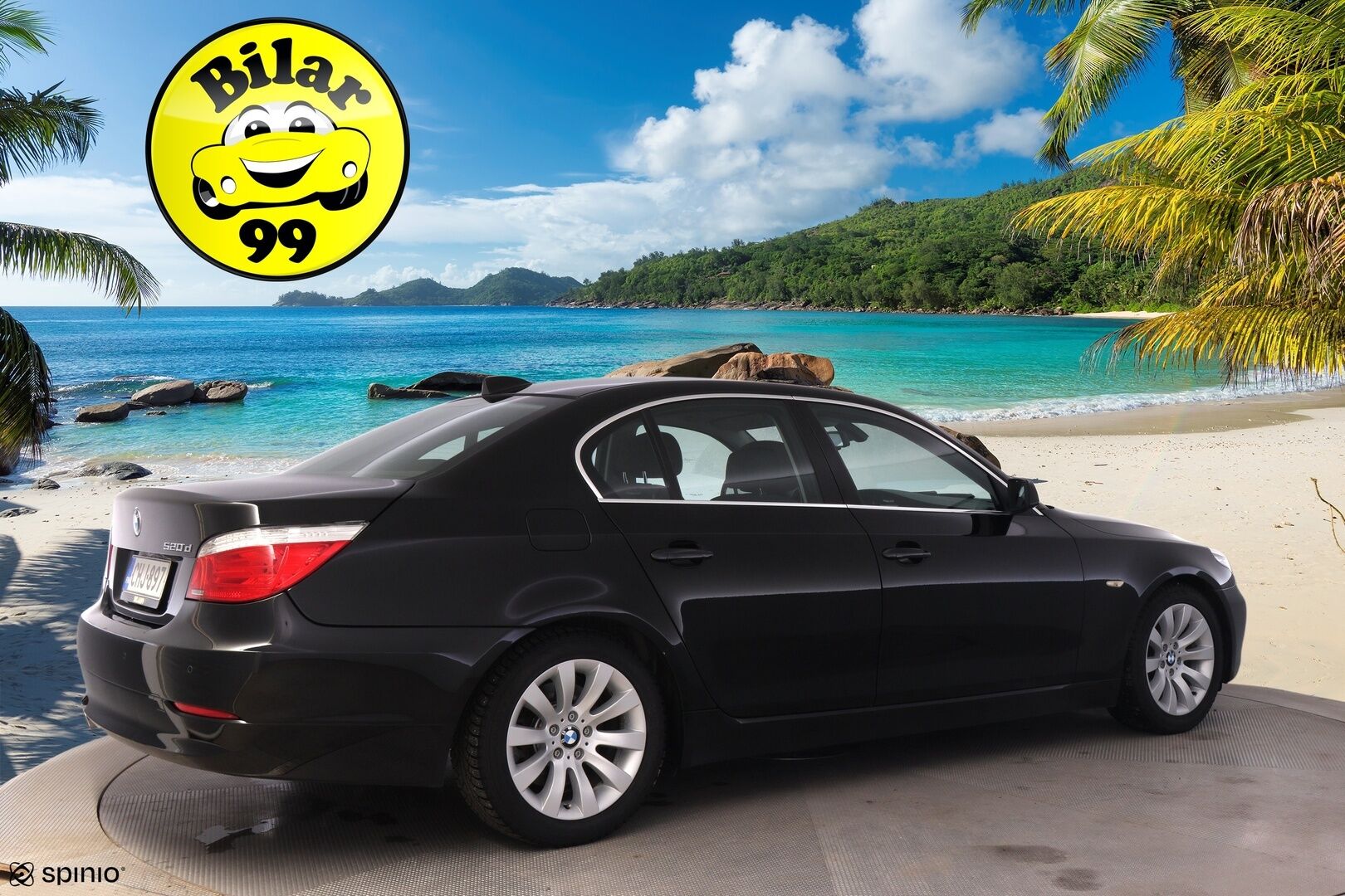 BMW 520 2009 E60 Sedan Business *Vakkari / Lohko / Tutkat / Xenon* - Todella siistikuntoinen ja hyvin huollettu Suomiauto kaksilla Nokian renkailla ja BMW:n vanteilla!