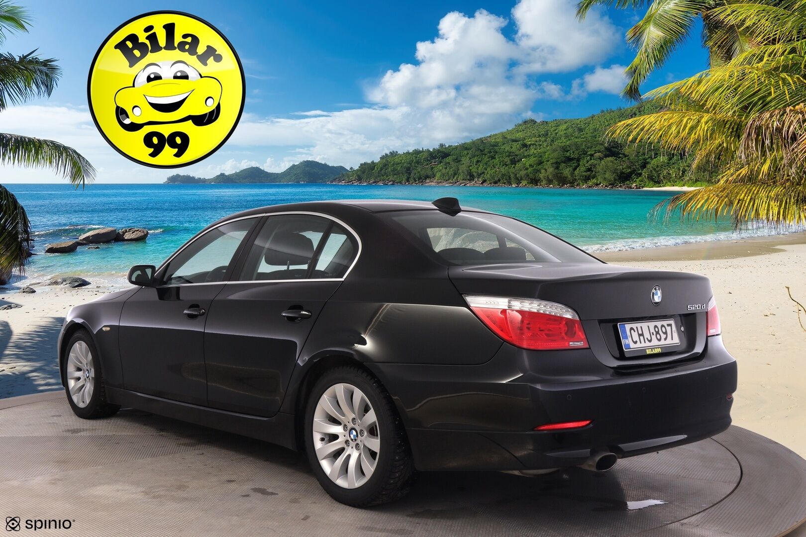 BMW 520 2009 E60 Sedan Business *Vakkari / Lohko / Tutkat / Xenon* - Todella siistikuntoinen ja hyvin huollettu Suomiauto kaksilla Nokian renkailla ja BMW:n vanteilla!