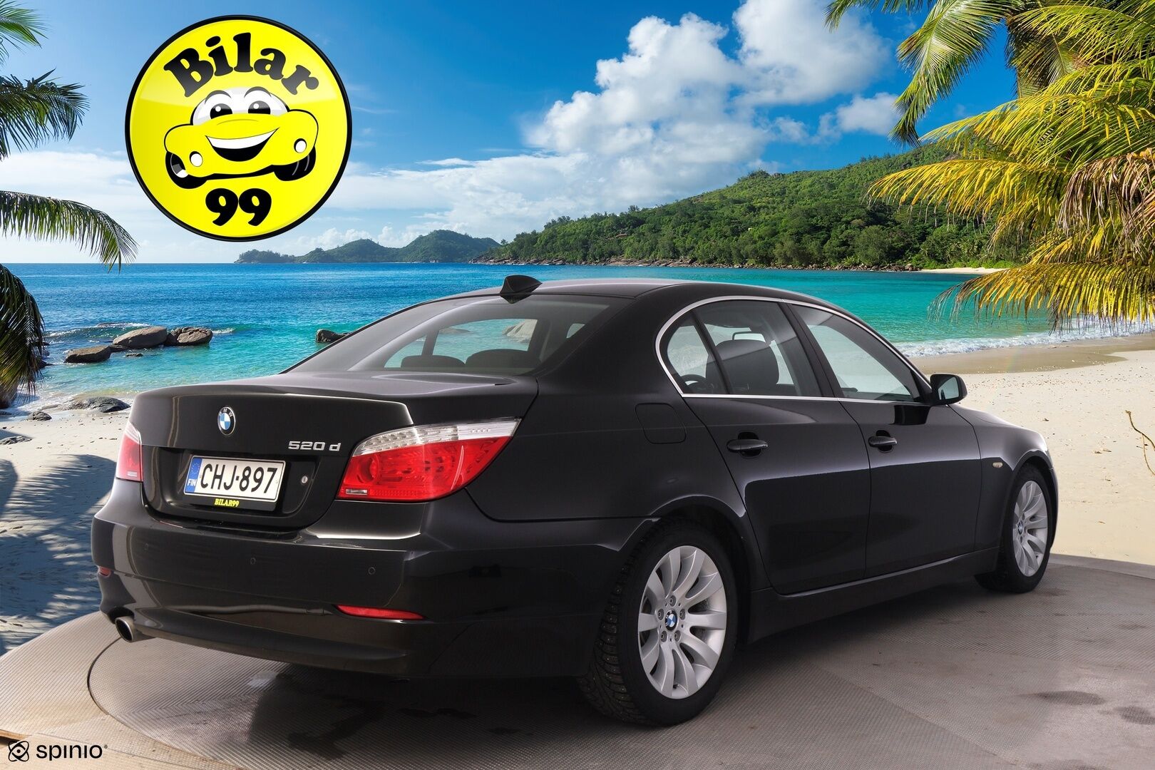 BMW 520 2009 E60 Sedan Business *Vakkari / Lohko / Tutkat / Xenon* - Todella siistikuntoinen ja hyvin huollettu Suomiauto kaksilla Nokian renkailla ja BMW:n vanteilla!