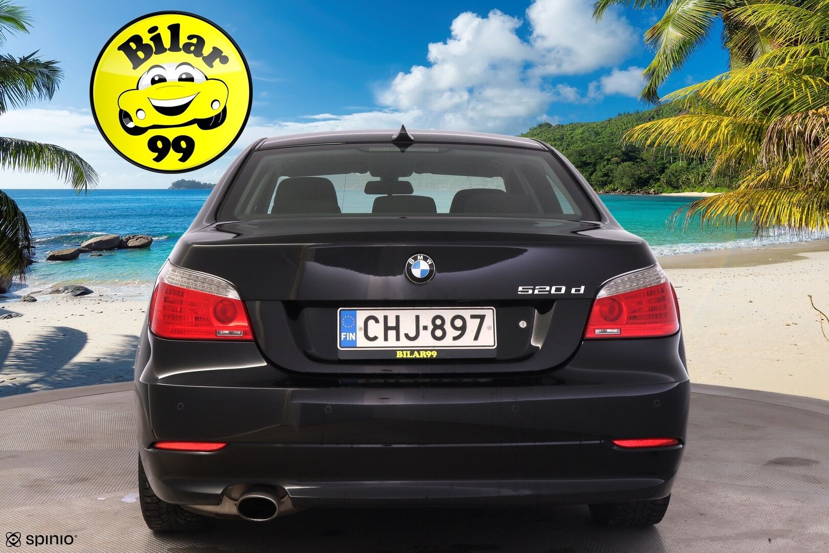 BMW 520 2009 E60 Sedan Business *Vakkari / Lohko / Tutkat / Xenon* - Todella siistikuntoinen ja hyvin huollettu Suomiauto kaksilla Nokian renkailla ja BMW:n vanteilla!
