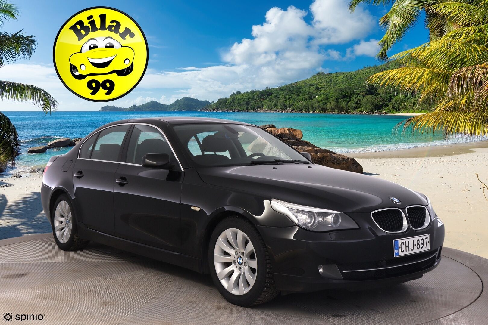 BMW 520 2009 E60 Sedan Business *Vakkari / Lohko / Tutkat / Xenon* - Todella siistikuntoinen ja hyvin huollettu Suomiauto kaksilla Nokian renkailla ja BMW:n vanteilla!