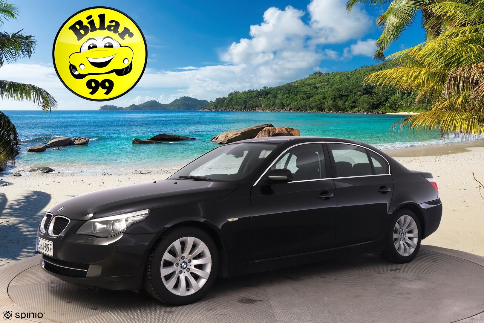 BMW 520 2009 E60 Sedan Business *Vakkari / Lohko / Tutkat / Xenon* - Todella siistikuntoinen ja hyvin huollettu Suomiauto kaksilla Nokian renkailla ja BMW:n vanteilla!