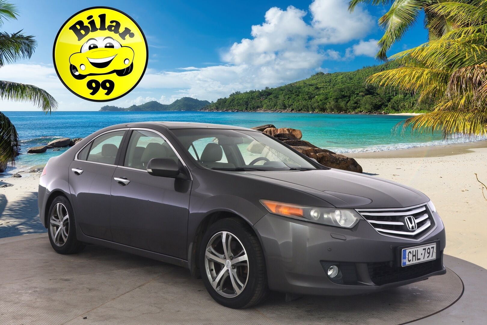 Honda Accord 2010 4D 2,4 Executive Navi AT Business - Sähkösäätöinen kuljettajanistuin muistilla / Nahkasisusta / Siisti yksilö! / Hyvin huollettu ja juuri leimattu.