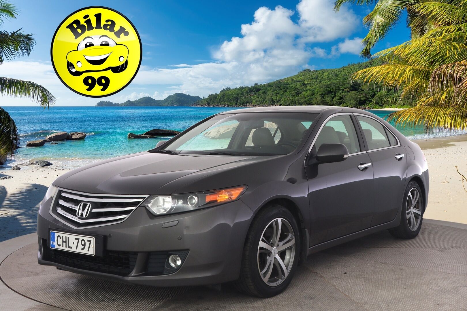 Honda Accord 2010 4D 2,4 Executive Navi AT Business - Sähkösäätöinen kuljettajanistuin muistilla / Nahkasisusta / Siisti yksilö! / Hyvin huollettu ja juuri leimattu.