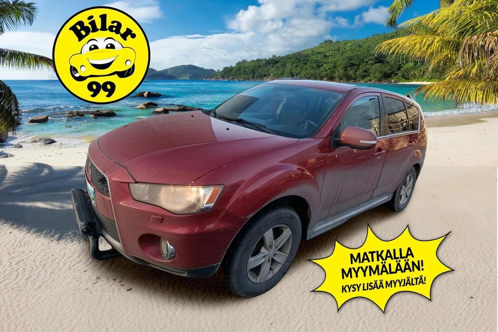 Mitsubishi Outlander 2010 2,4 MIVEC Intense CVT* YritysOutlet - Myydään vain yrityksille / Puolnahkasisusta / Sisätilanlämmitin / Suomi-auto! * - * Tämä auto myydään YritysOutlet -valikoimasta vain yritykselle / Katsastus 9/26 / Uudet kesärenkaat *