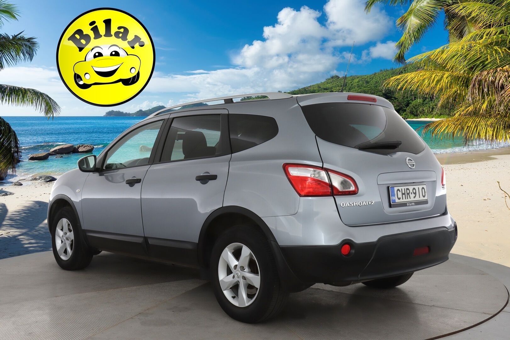 Nissan Qashqai+2 2011 1,6L Visia 2WD *Myydän vain yrityksille* - * YritysOutlet - tämä auto myydään vain yrityksille * Suomi-auto | Lasikatto | ilmastointi | Bluetooth | 2 x Avain | 2 x Renkaat |