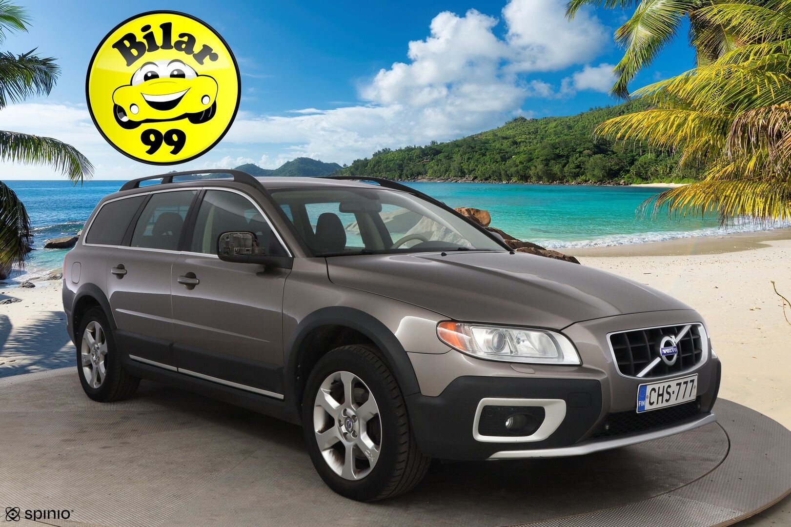 Volvo XC70 2009 D5 AWD Summum aut - Webasto / Nahkasisusta / Muistipenkki / Vetokoukku / Navi / Sähköluukku / Vakkari / Hyvät varusteet!