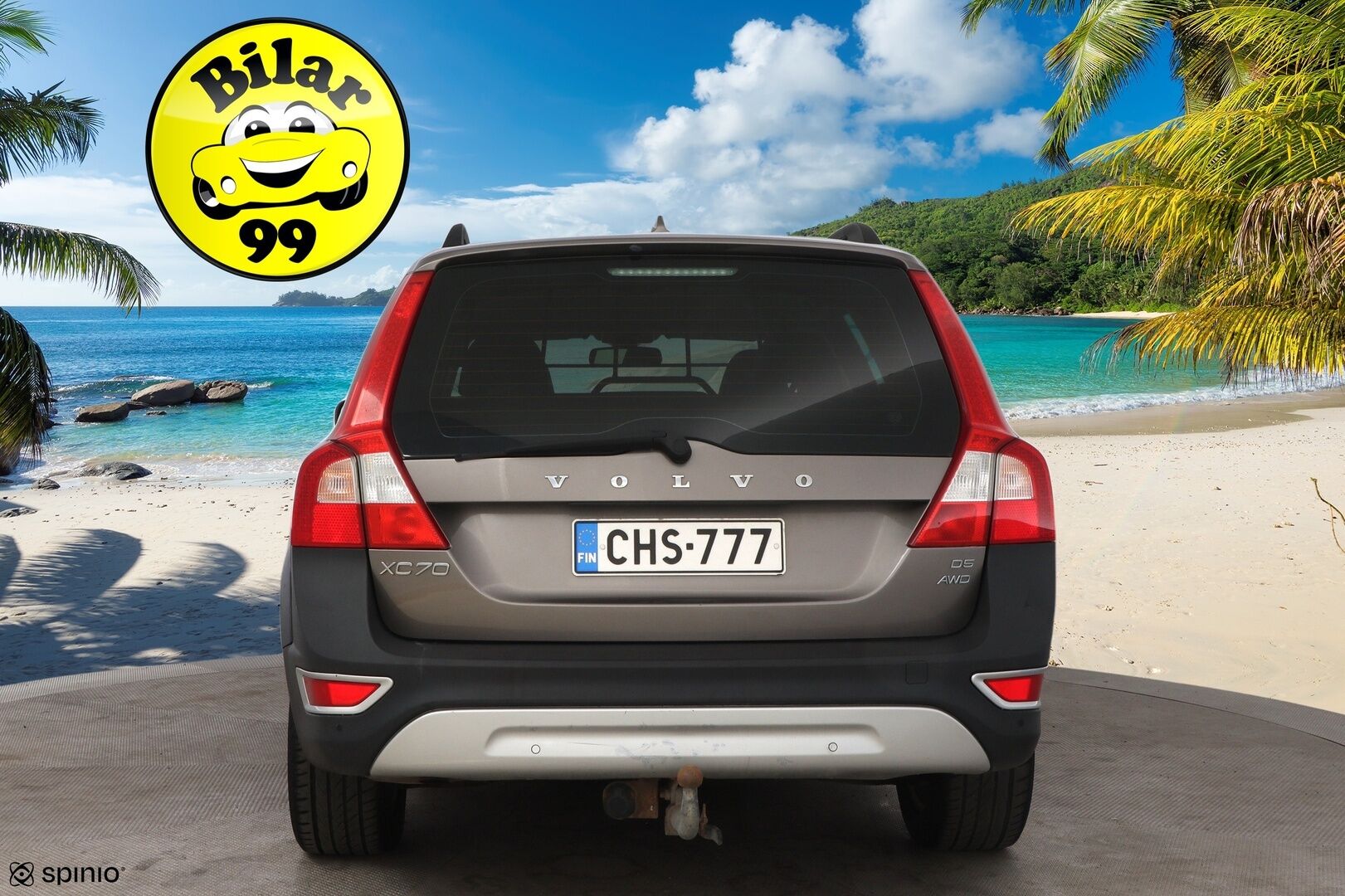 Volvo XC70 2009 D5 AWD Summum aut - Webasto / Nahkasisusta / Muistipenkki / Vetokoukku / Navi / Sähköluukku / Vakkari / Hyvät varusteet!