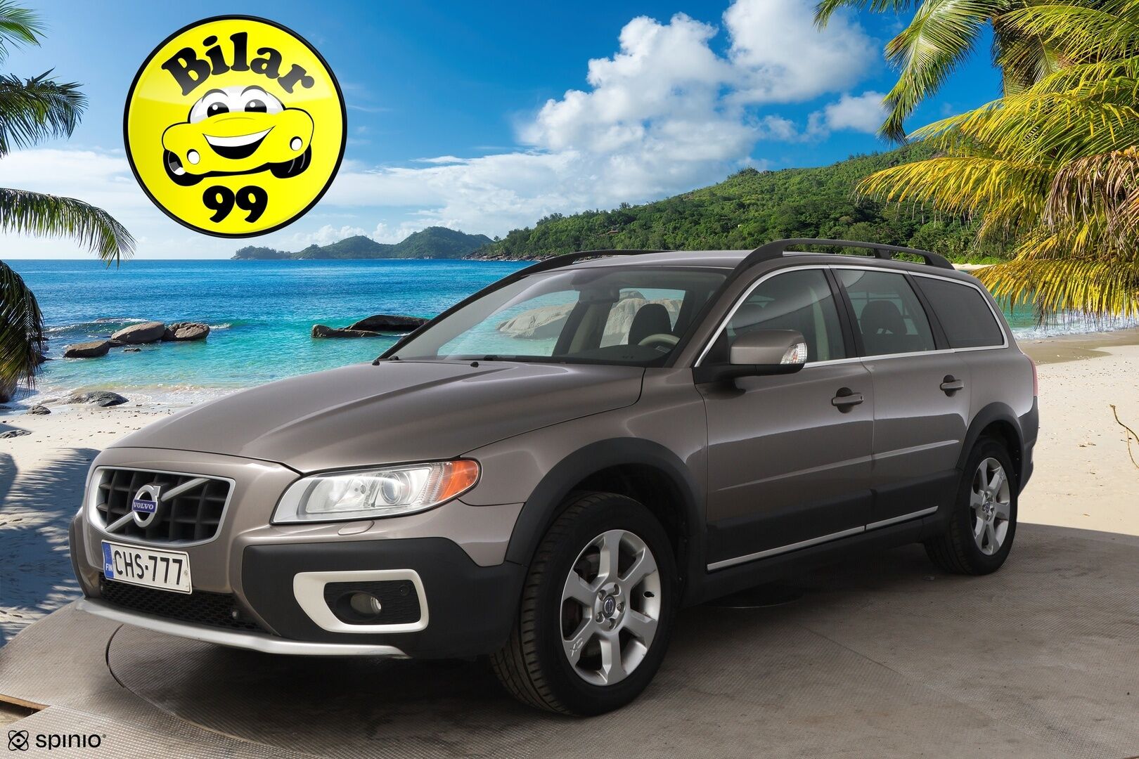 Volvo XC70 2009 D5 AWD Summum aut - Webasto / Nahkasisusta / Muistipenkki / Vetokoukku / Navi / Sähköluukku / Vakkari / Hyvät varusteet!