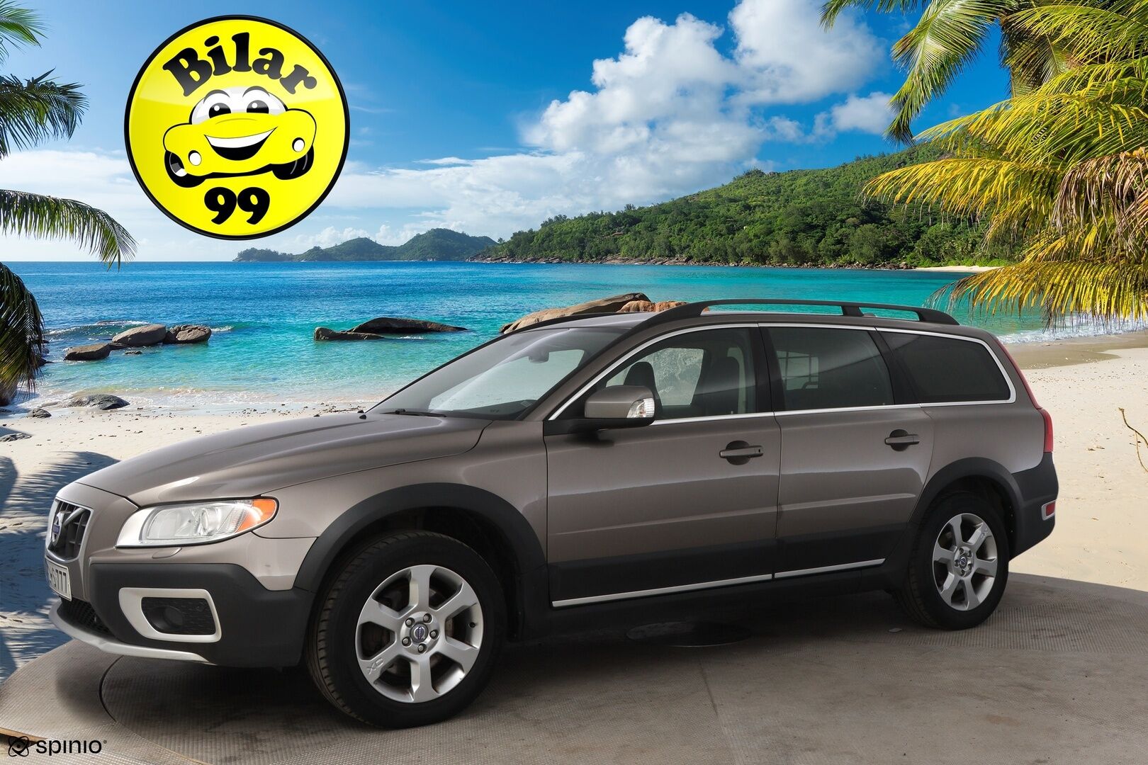 Volvo XC70 2009 D5 AWD Summum aut - Webasto / Nahkasisusta / Muistipenkki / Vetokoukku / Navi / Sähköluukku / Vakkari / Hyvät varusteet!