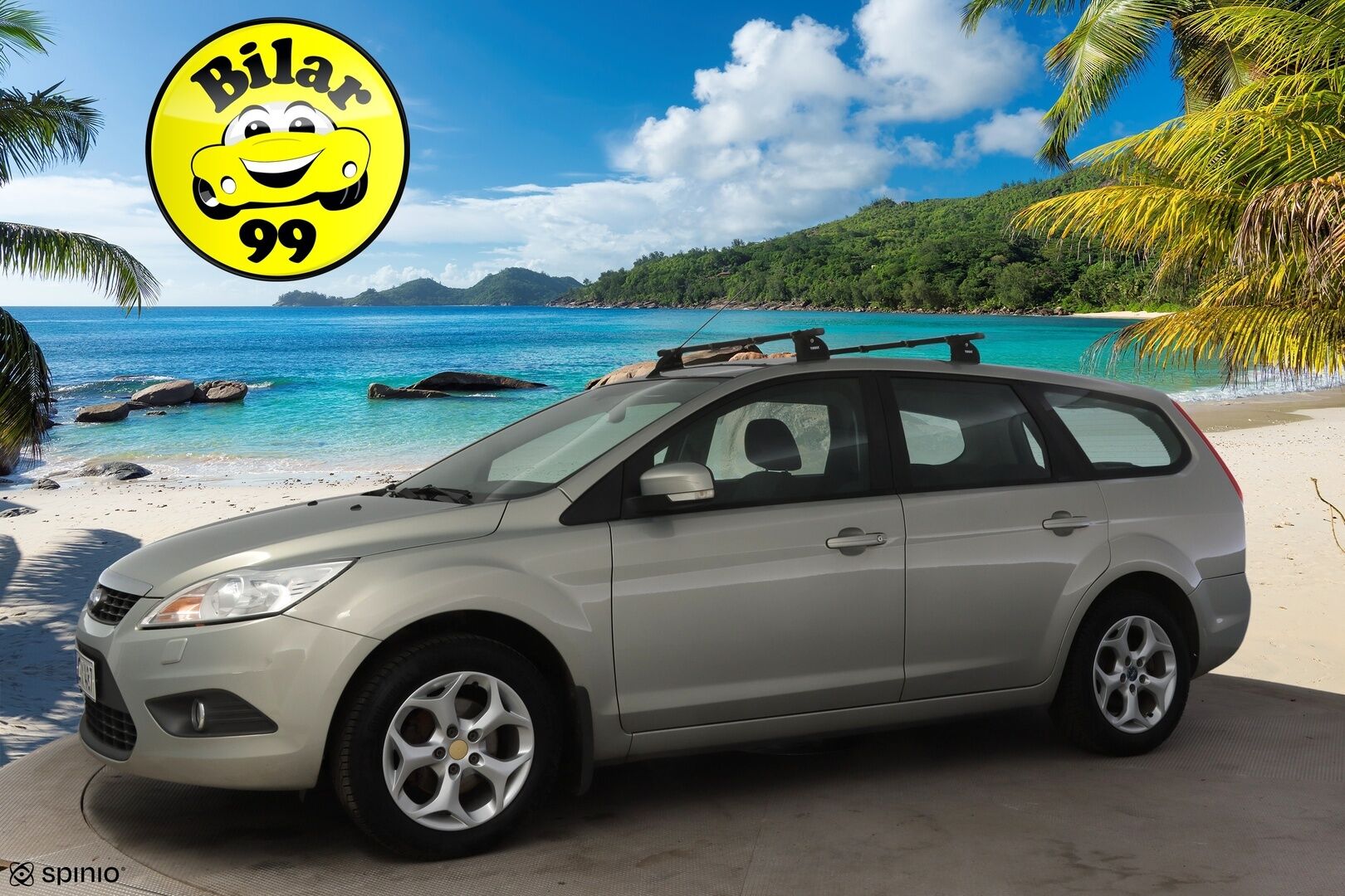 Ford Focus 2011 1,6 100 hv Trend Design M5 Wagon * Vakkari / Kahdet renkaat / Ilmastointi /  Thule Telineet * - Suomi-auto vankalla huoltohistorialla. Jakopää tehty. - HULLUT VÄLIPÄIVÄT KORKOTARJOUS 2,49%