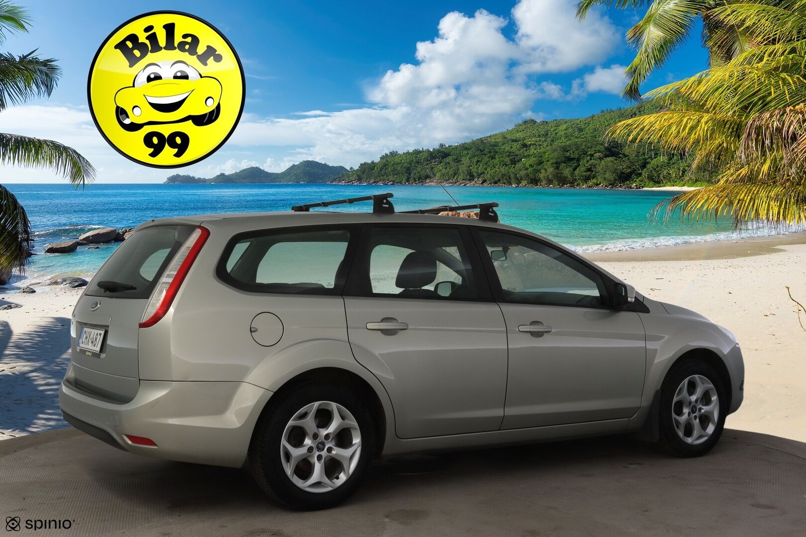 Ford Focus 2011 1,6 100 hv Trend Design M5 Wagon * Vakkari / Kahdet renkaat / Ilmastointi /  Thule Telineet * - Suomi-auto vankalla huoltohistorialla. Jakopää tehty. - HULLUT VÄLIPÄIVÄT KORKOTARJOUS 2,49%