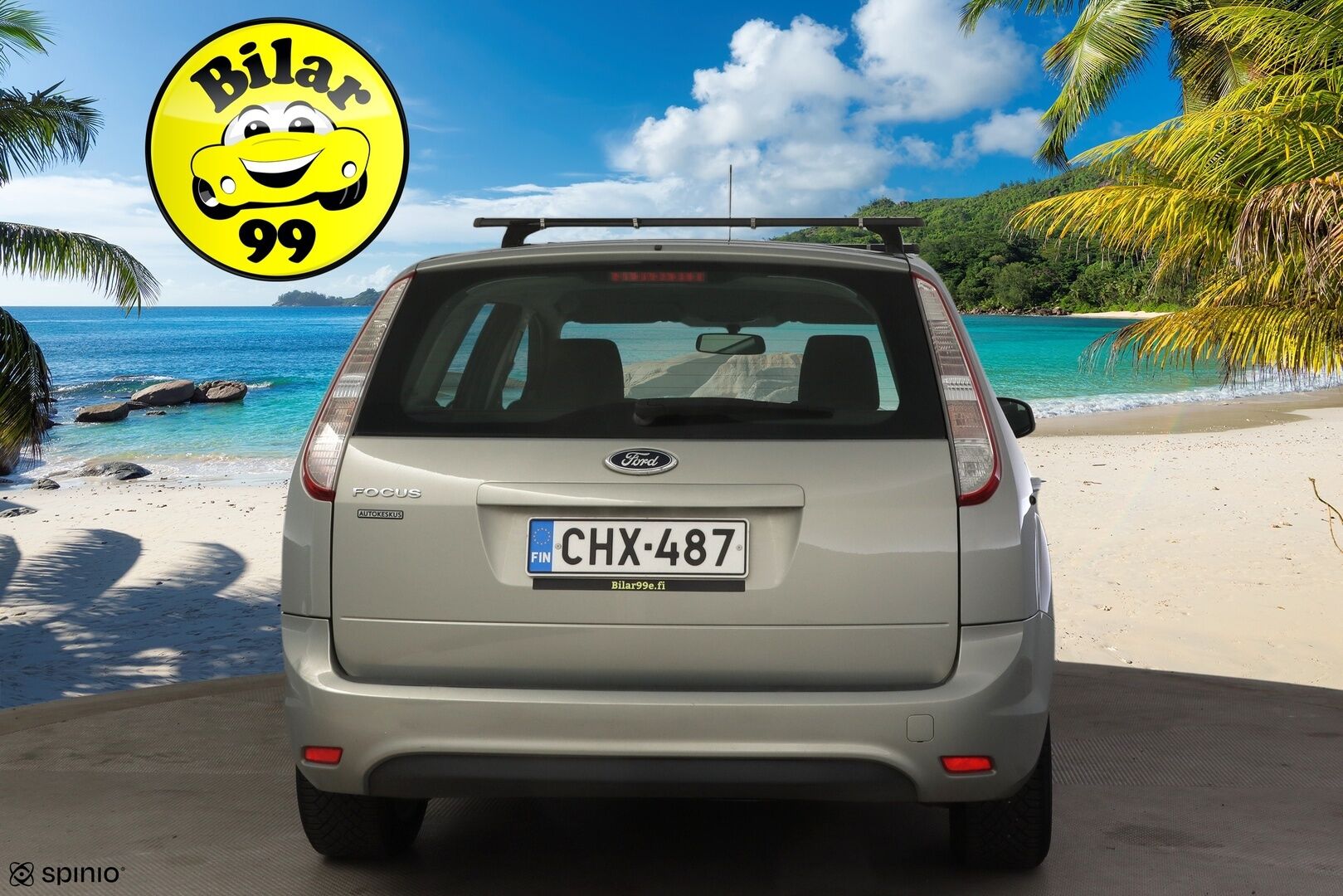 Ford Focus 2011 1,6 100 hv Trend Design M5 Wagon * Vakkari / Kahdet renkaat / Ilmastointi /  Thule Telineet * - Suomi-auto vankalla huoltohistorialla. Jakopää tehty. - HULLUT VÄLIPÄIVÄT KORKOTARJOUS 2,49%