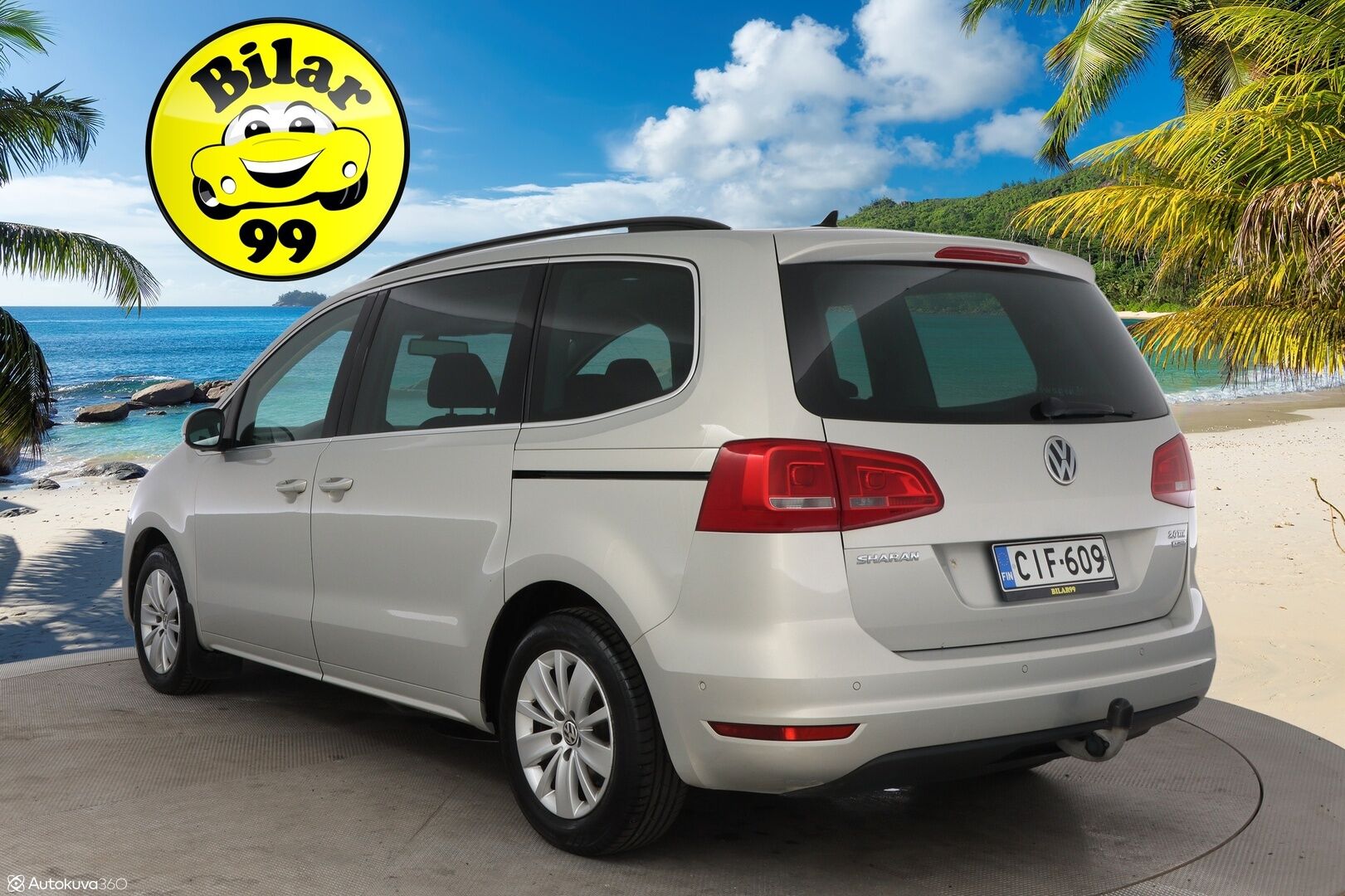 Volkswagen Sharan 2012 Comfortline 2,0 TDI 103 kW (140 hv) BlueMotion Technology - Suomiauto / Webasto / Vakkari / Peruutustutkat / Xenon / Vetokoukku / Sähköluukku / Juuri tullut Tampereelle!