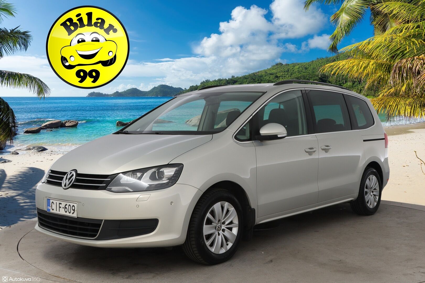 Volkswagen Sharan 2012 Comfortline 2,0 TDI 103 kW (140 hv) BlueMotion Technology - Suomiauto / Webasto / Vakkari / Peruutustutkat / Xenon / Vetokoukku / Sähköluukku / Juuri tullut Tampereelle!