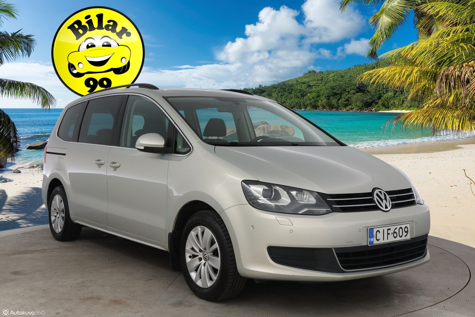 Volkswagen Sharan 2012 Comfortline 2,0 TDI 103 kW (140 hv) BlueMotion Technology - Suomiauto / Webasto / Vakkari / Peruutustutkat / Xenon / Vetokoukku / Sähköluukku / Juuri tullut Tampereelle!