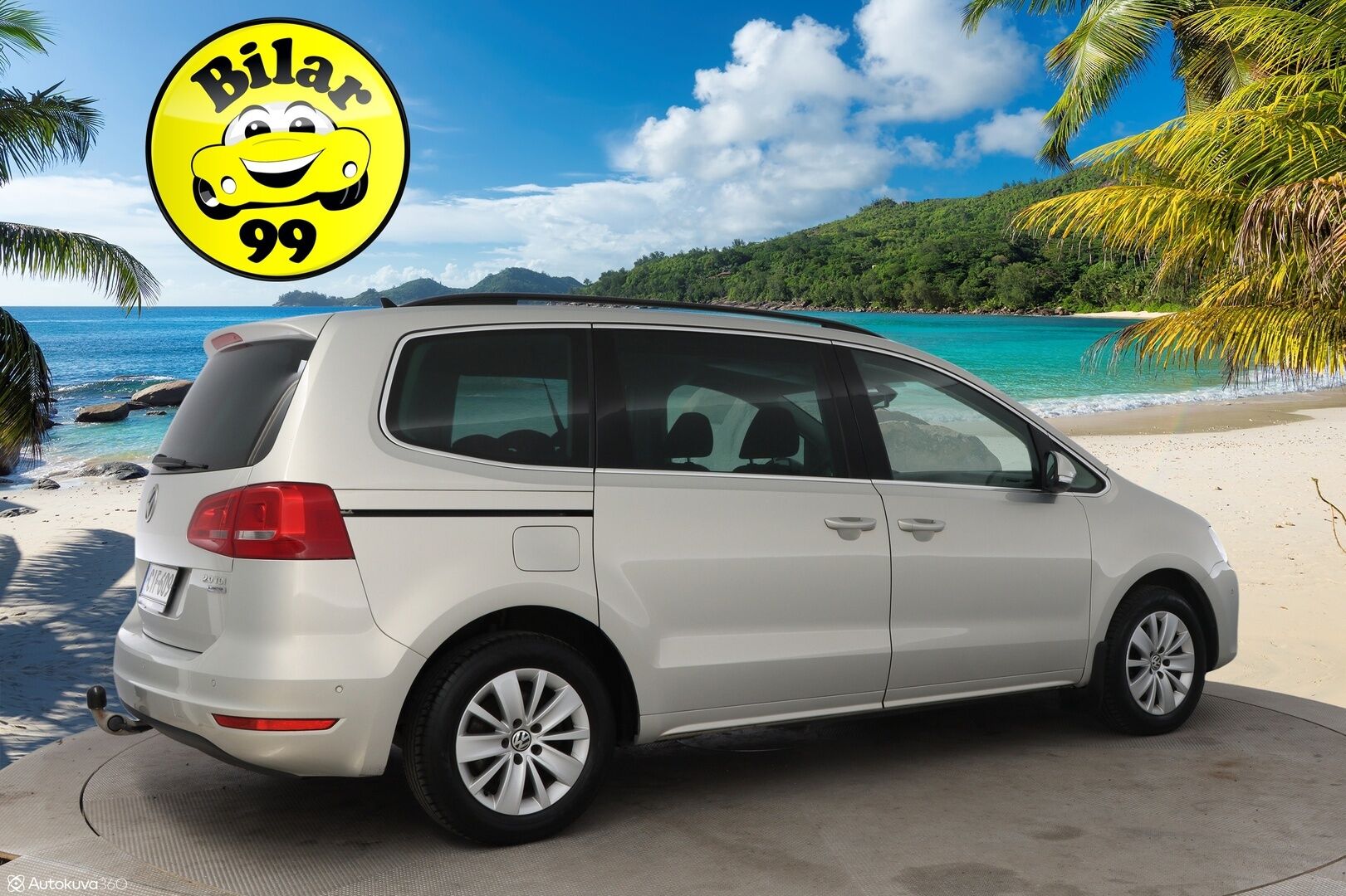 Volkswagen Sharan 2012 Comfortline 2,0 TDI 103 kW (140 hv) BlueMotion Technology - Suomiauto / Webasto / Vakkari / Peruutustutkat / Xenon / Vetokoukku / Sähköluukku / Juuri tullut Tampereelle!