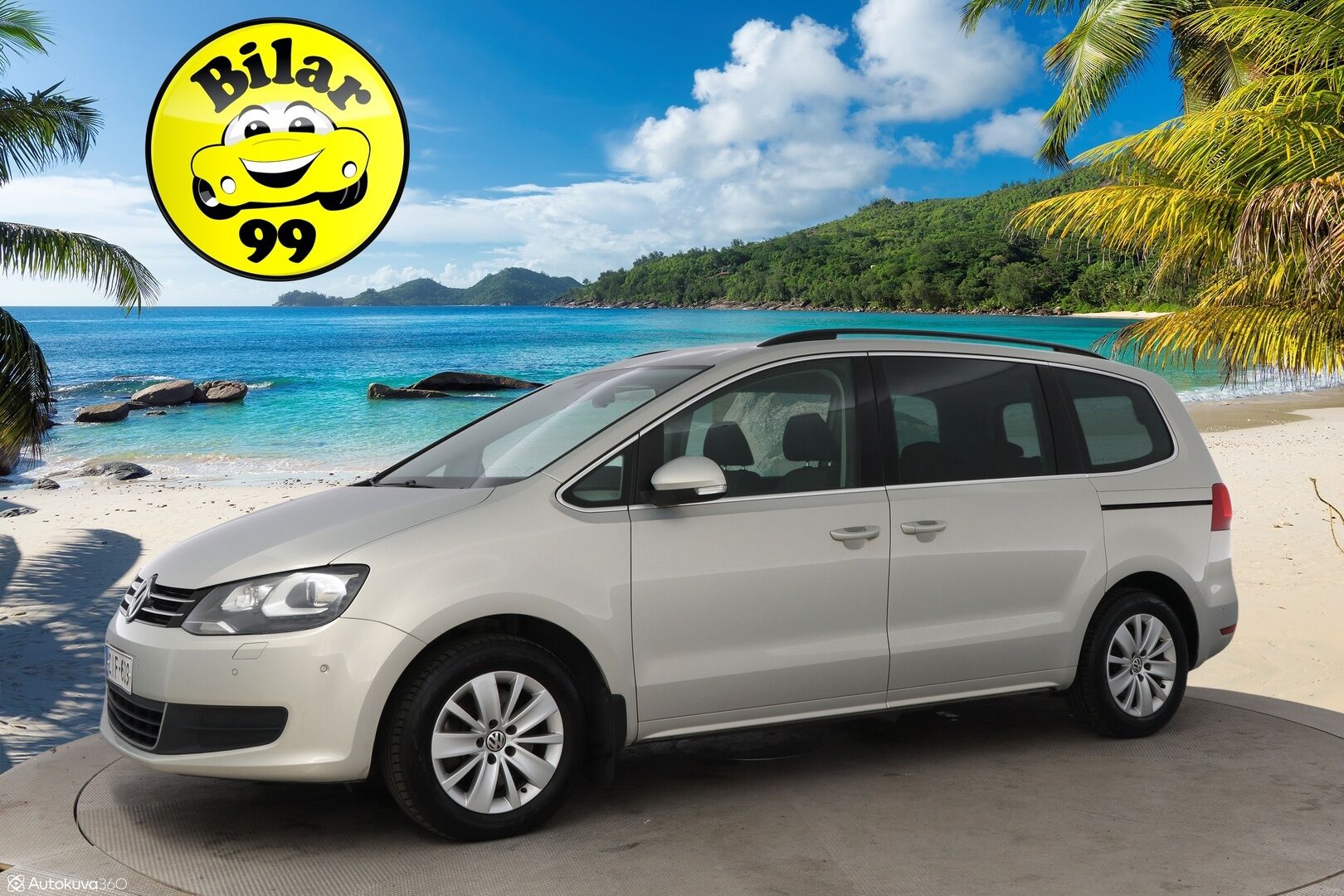 Volkswagen Sharan 2012 Comfortline 2,0 TDI 103 kW (140 hv) BlueMotion Technology - Suomiauto / Webasto / Vakkari / Peruutustutkat / Xenon / Vetokoukku / Sähköluukku / Juuri tullut Tampereelle!