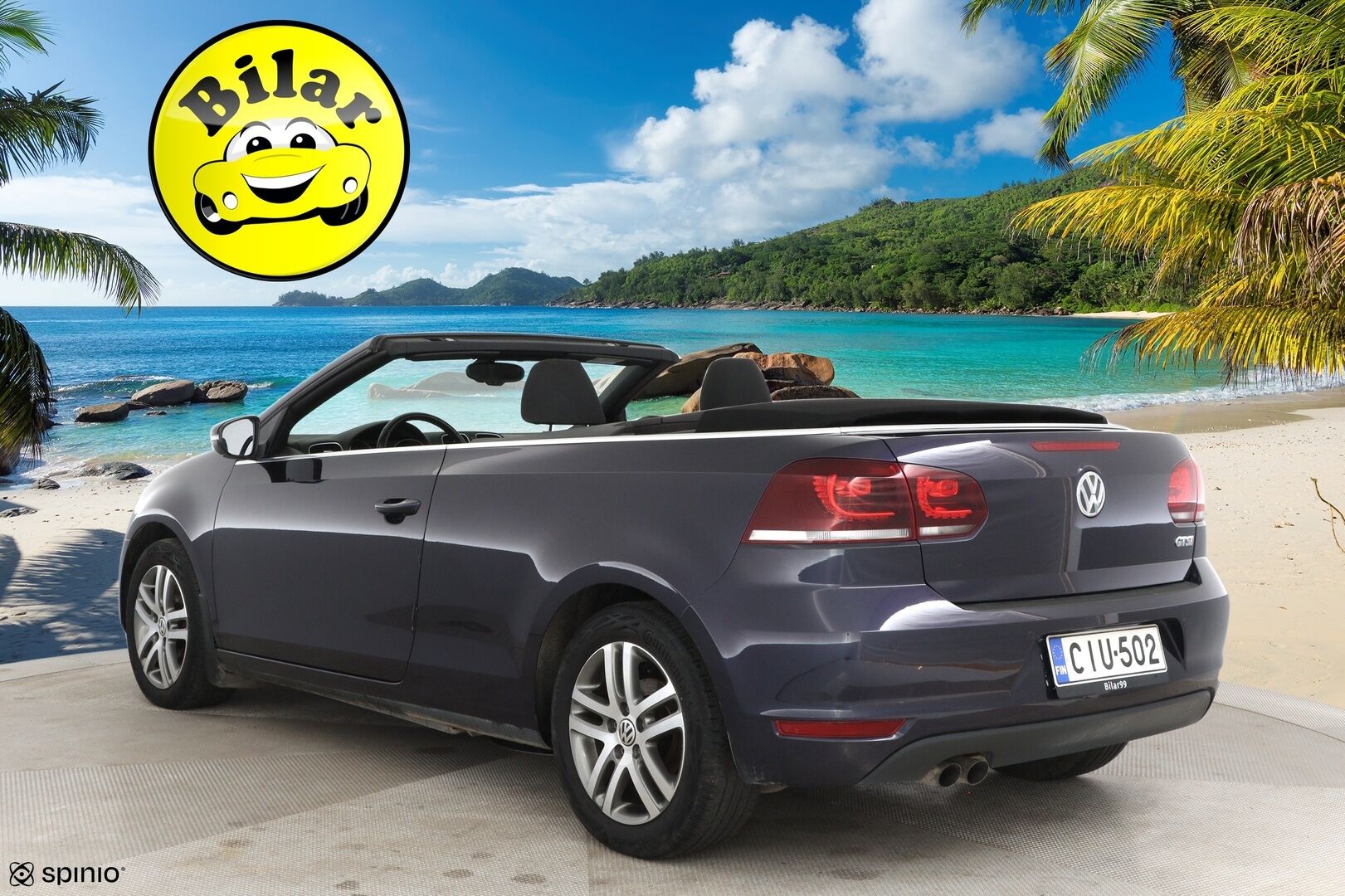 Volkswagen Golf 2013 Cabriolet 1,4 TSI 90 kW (122 hv) DSG-automaatti - Vakkari | Tutkat | Radio | 2x Renkaat 