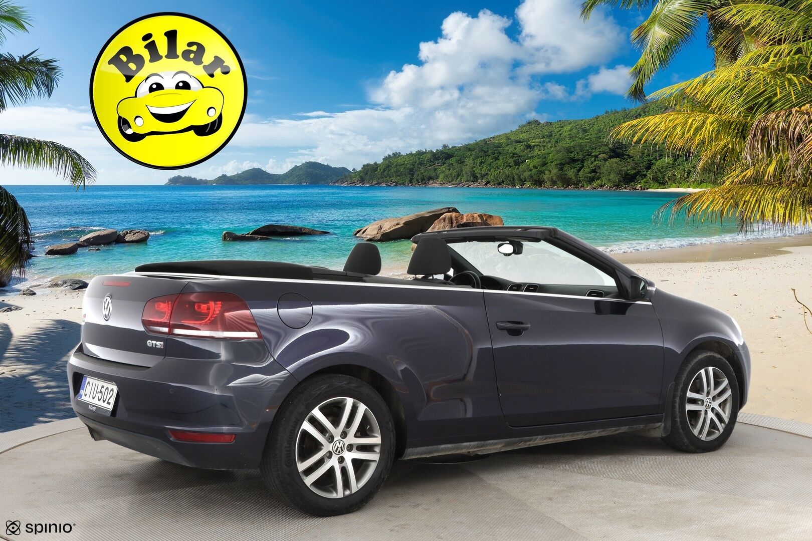 Volkswagen Golf 2013 Cabriolet 1,4 TSI 90 kW (122 hv) DSG-automaatti - Vakkari | Tutkat | Radio | 2x Renkaat 