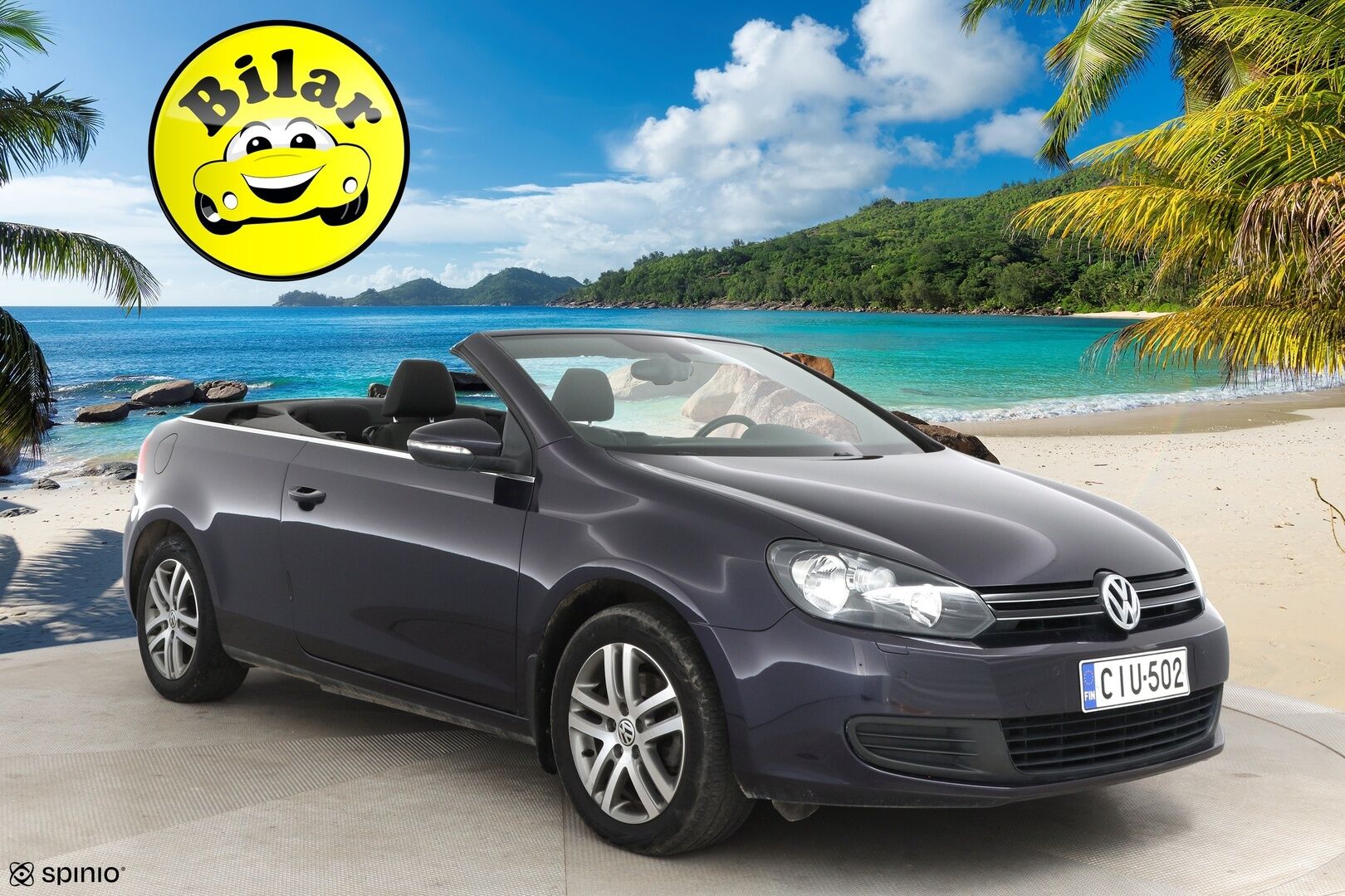 Volkswagen Golf 2013 Cabriolet 1,4 TSI 90 kW (122 hv) DSG-automaatti - Vakkari | Tutkat | Radio | 2x Renkaat 