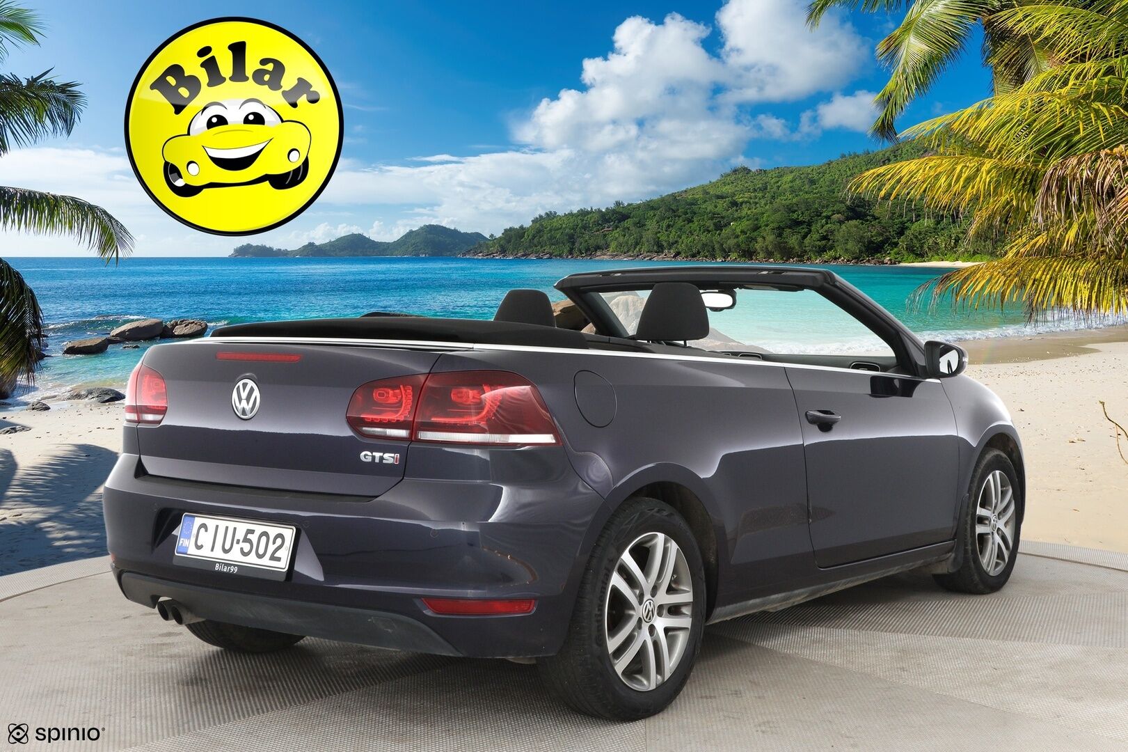 Volkswagen Golf 2013 Cabriolet 1,4 TSI 90 kW (122 hv) DSG-automaatti - Vakkari | Tutkat | Radio | 2x Renkaat 