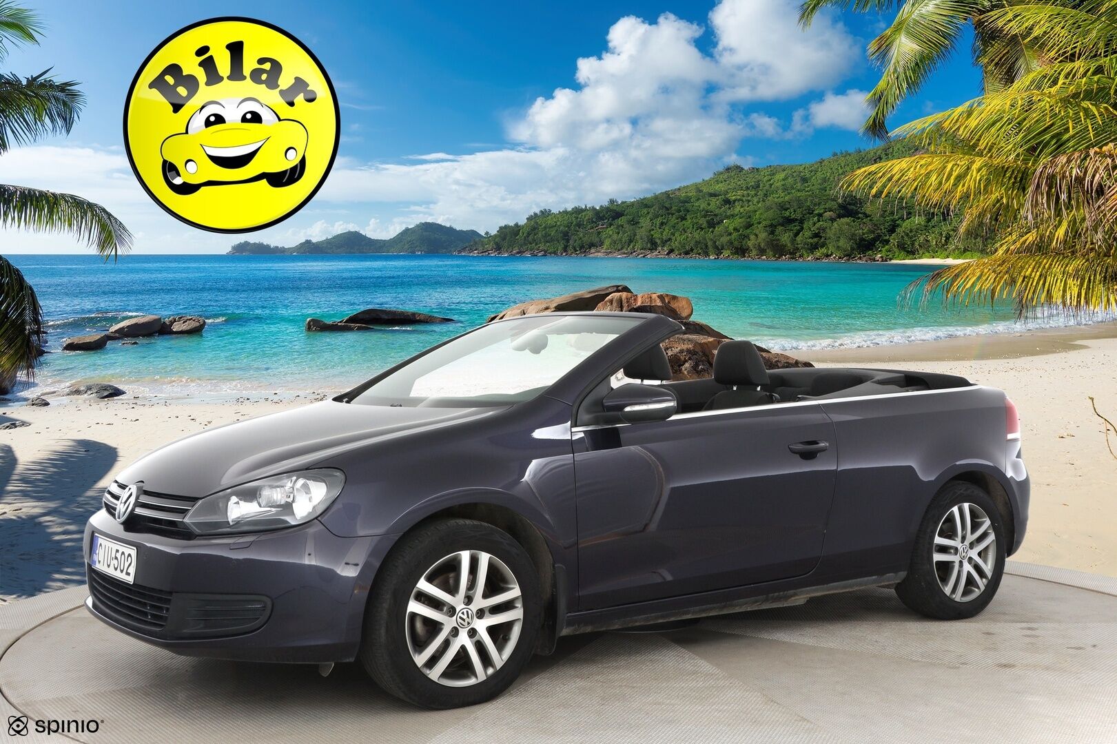 Volkswagen Golf 2013 Cabriolet 1,4 TSI 90 kW (122 hv) DSG-automaatti - Vakkari | Tutkat | Radio | 2x Renkaat 