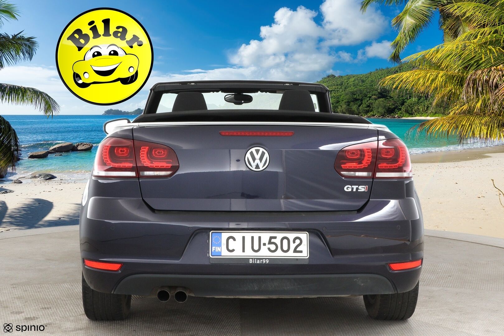 Volkswagen Golf 2013 Cabriolet 1,4 TSI 90 kW (122 hv) DSG-automaatti - Vakkari | Tutkat | Radio | 2x Renkaat 