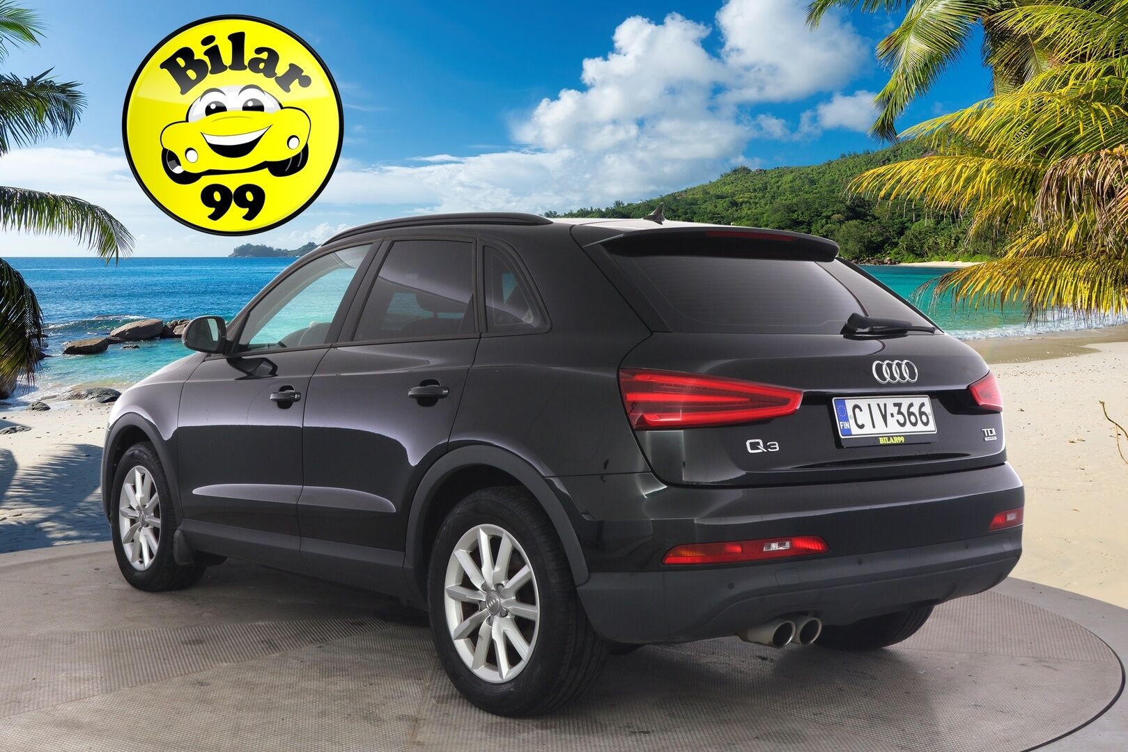 Audi Q3 2012 Special edition 2,0 TDI 130 kW quattro S tronic Start-Stop *Nahka-alcantara / Vakkari / Navi / Sähk. Kuljettajan istuin / Bluetooth* - *Nahka-alcantara / Vakkari / Navi / Sähk. Kuljettajan istuin / Bluetooth*