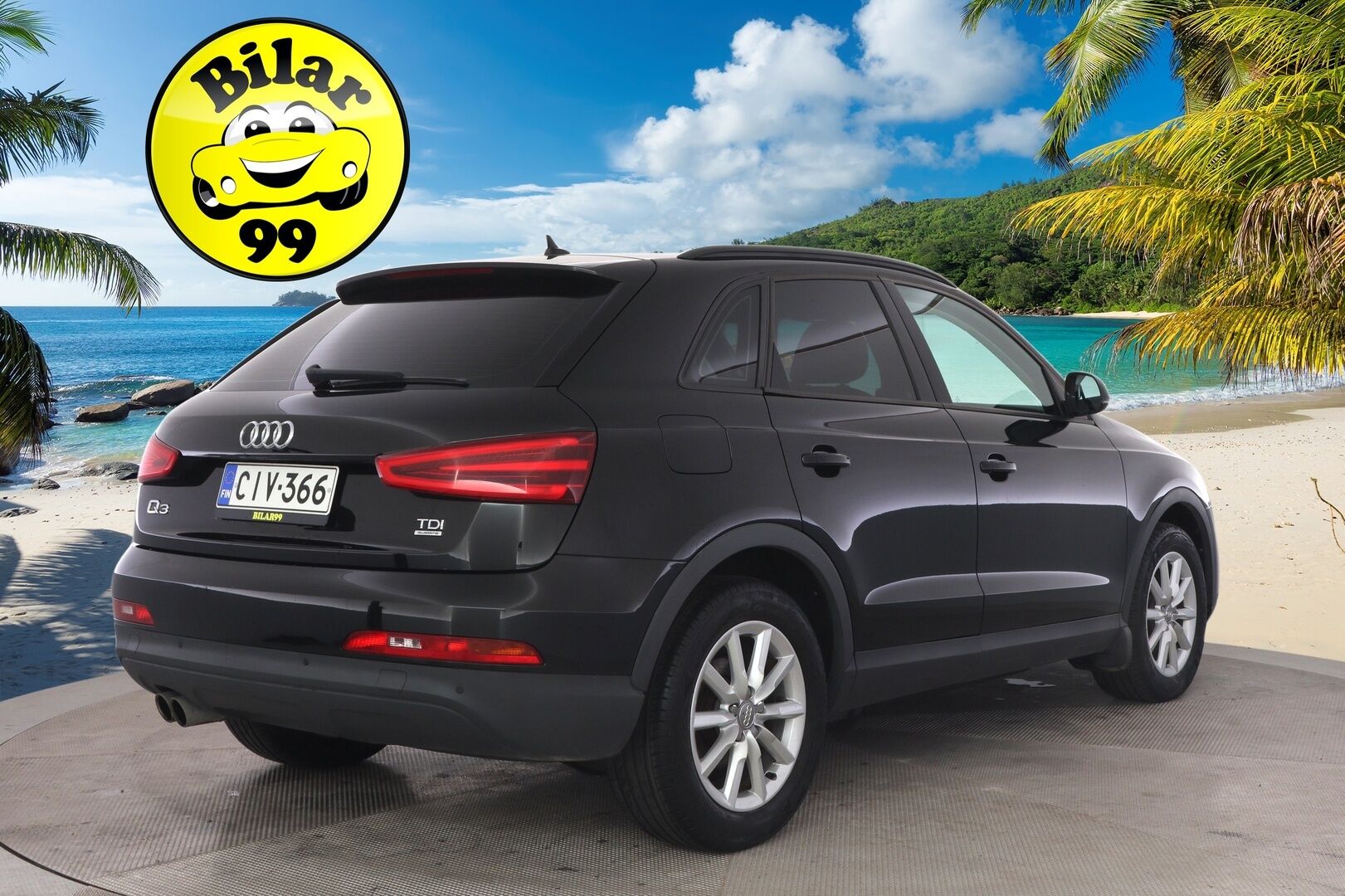 Audi Q3 2012 Special edition 2,0 TDI 130 kW quattro S tronic Start-Stop *Nahka-alcantara / Vakkari / Navi / Sähk. Kuljettajan istuin / Bluetooth* - *Nahka-alcantara / Vakkari / Navi / Sähk. Kuljettajan istuin / Bluetooth*