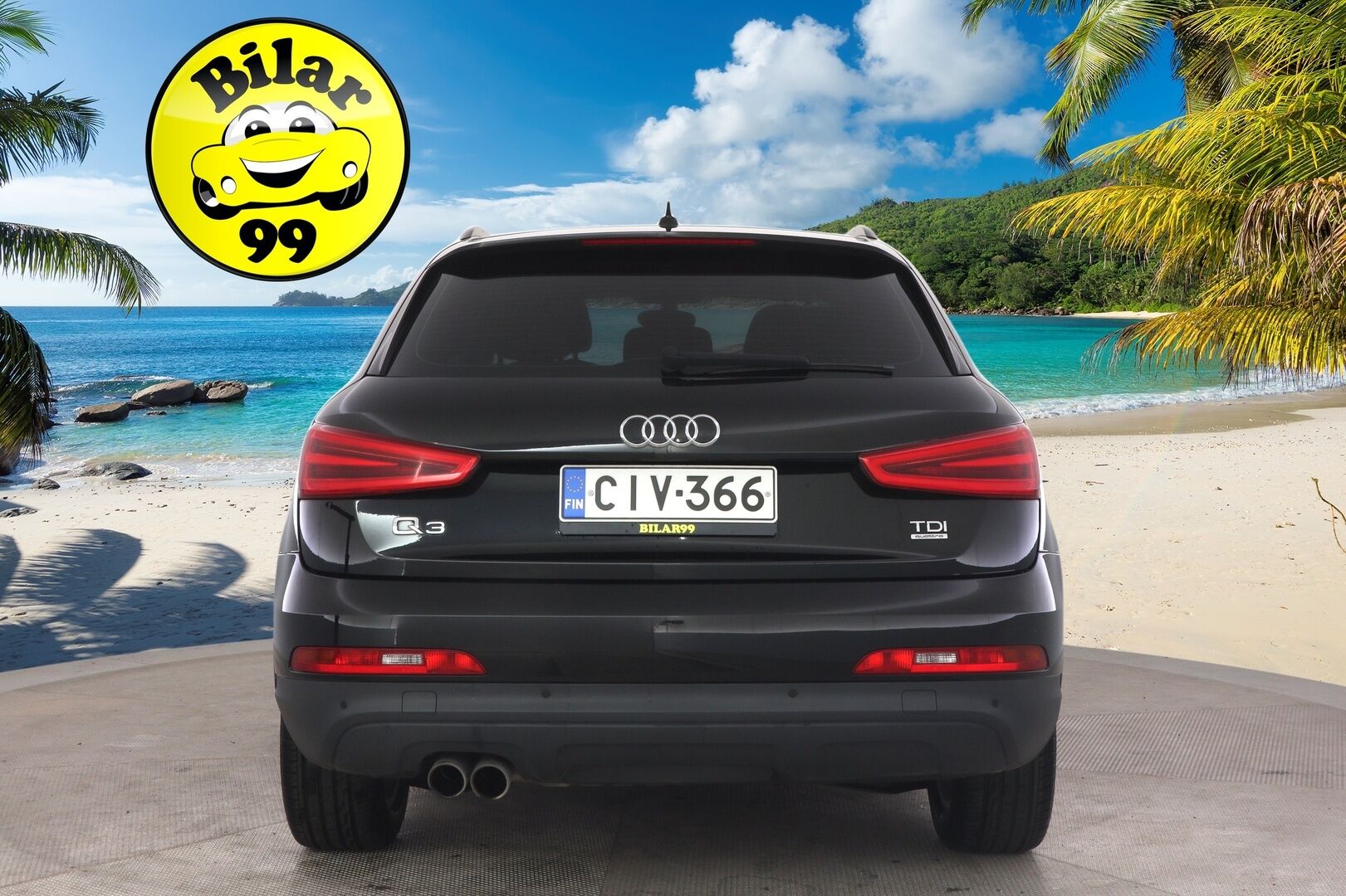 Audi Q3 2012 Special edition 2,0 TDI 130 kW quattro S tronic Start-Stop *Nahka-alcantara / Vakkari / Navi / Sähk. Kuljettajan istuin / Bluetooth* - *Nahka-alcantara / Vakkari / Navi / Sähk. Kuljettajan istuin / Bluetooth*